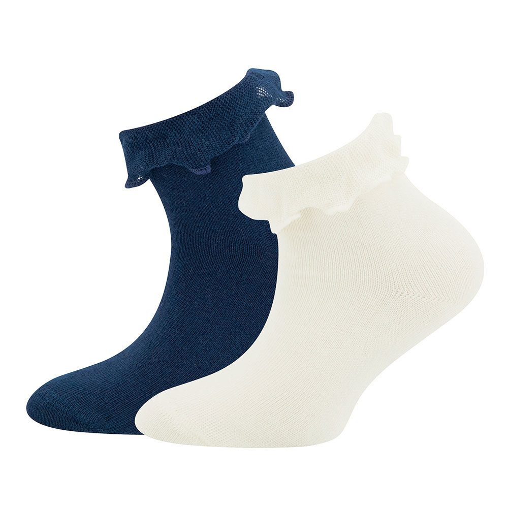 Socken Socken 2er Pack Rüschenrand