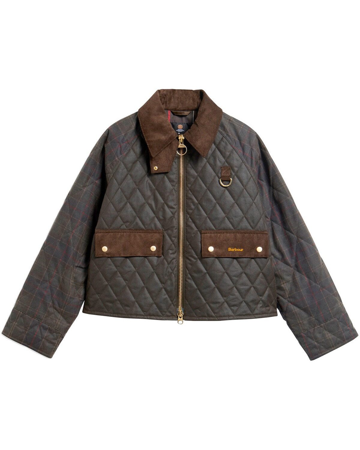 Barbour Steppjacke Gesteppte Wachsjacke Spey Tartan Reimagined