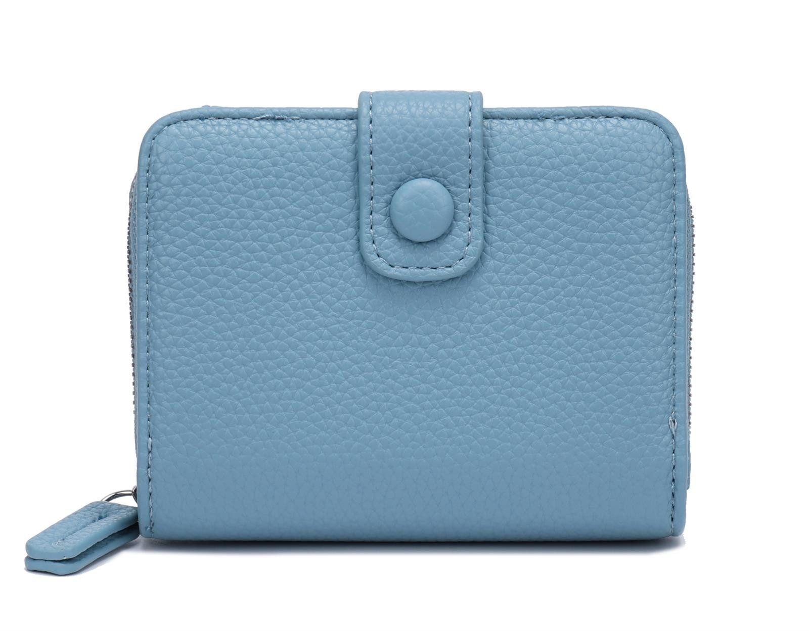 ITALYSHOP24 Geldbörse Damen Kreditkartenetui Brieftasche Portemonnaie Wallet Geldtasche, ausgestattet.