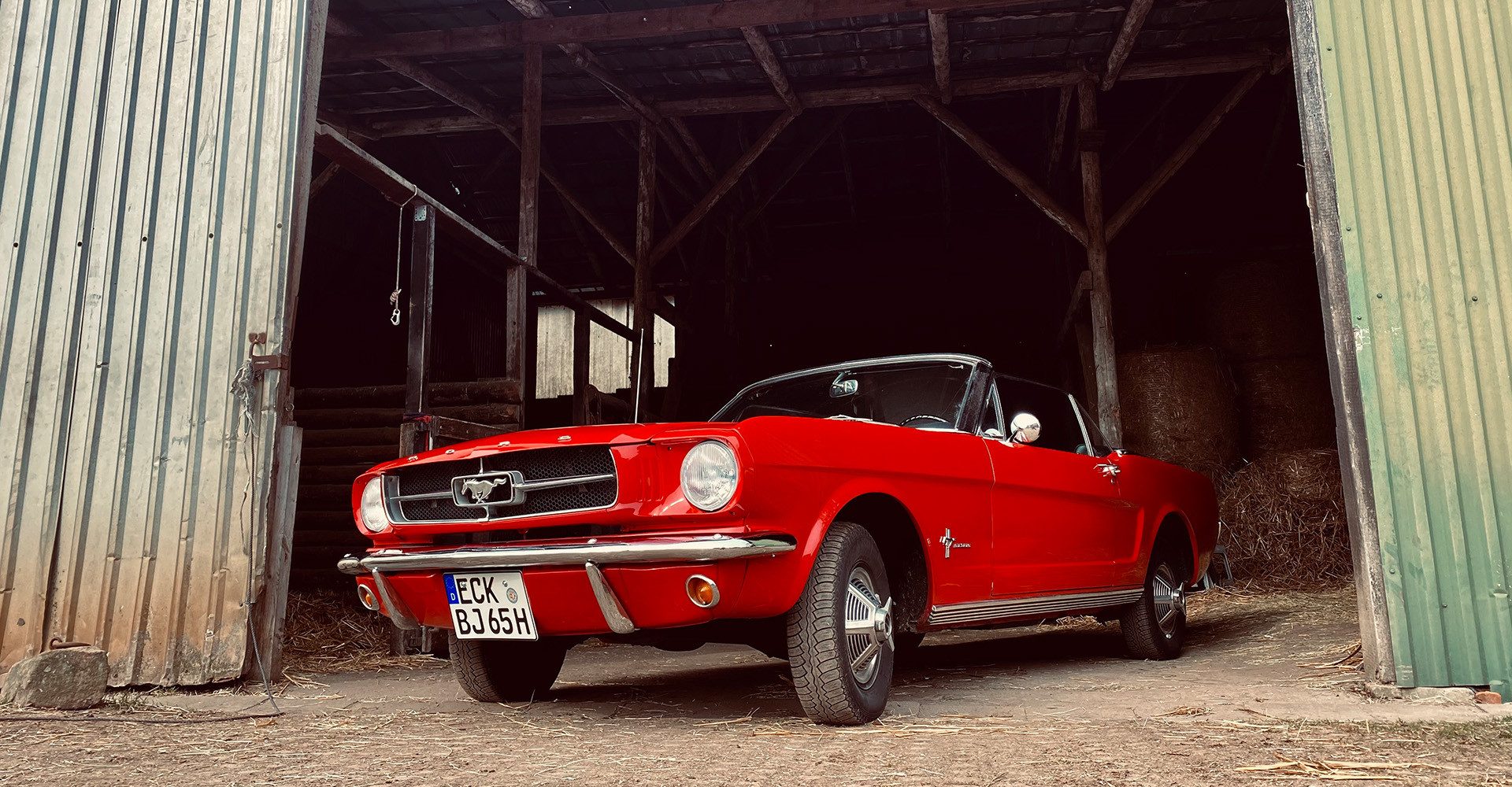 Erlebnisgutschein Ford Mustang Oldtimer Bad Oldesloe (4 Std)