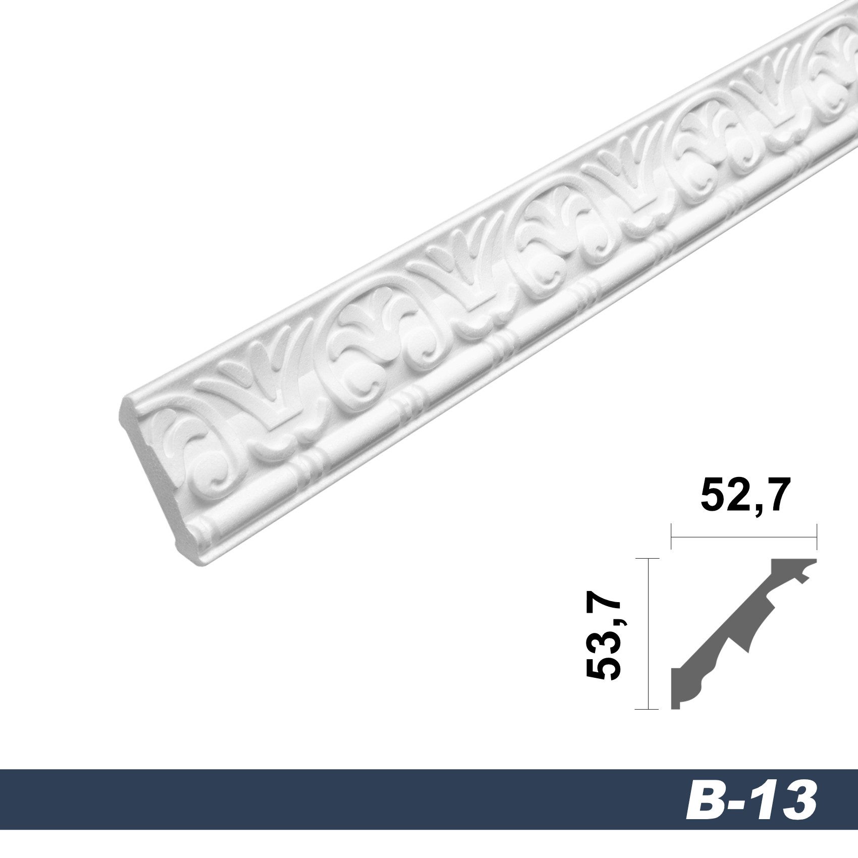 marbet design Stuckleiste B-13, 20 Meter, günstig online kaufen