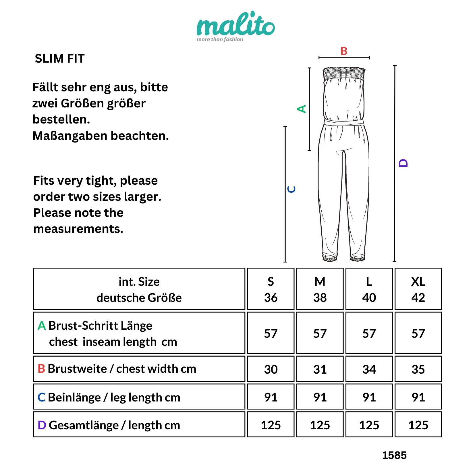 malito more than fashion Jumpsuit 1585 günstig online kaufen