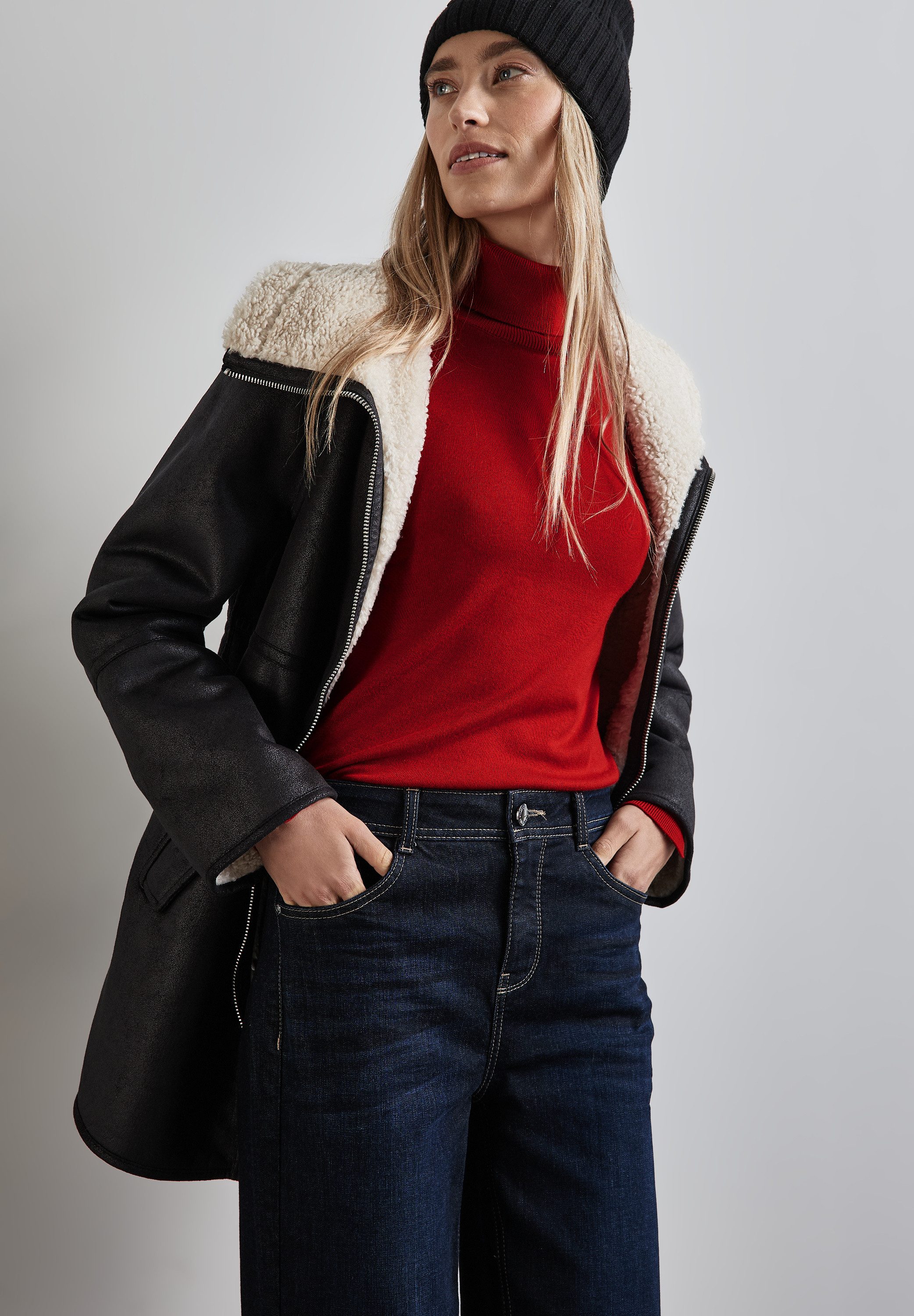 Rollkragenpullover