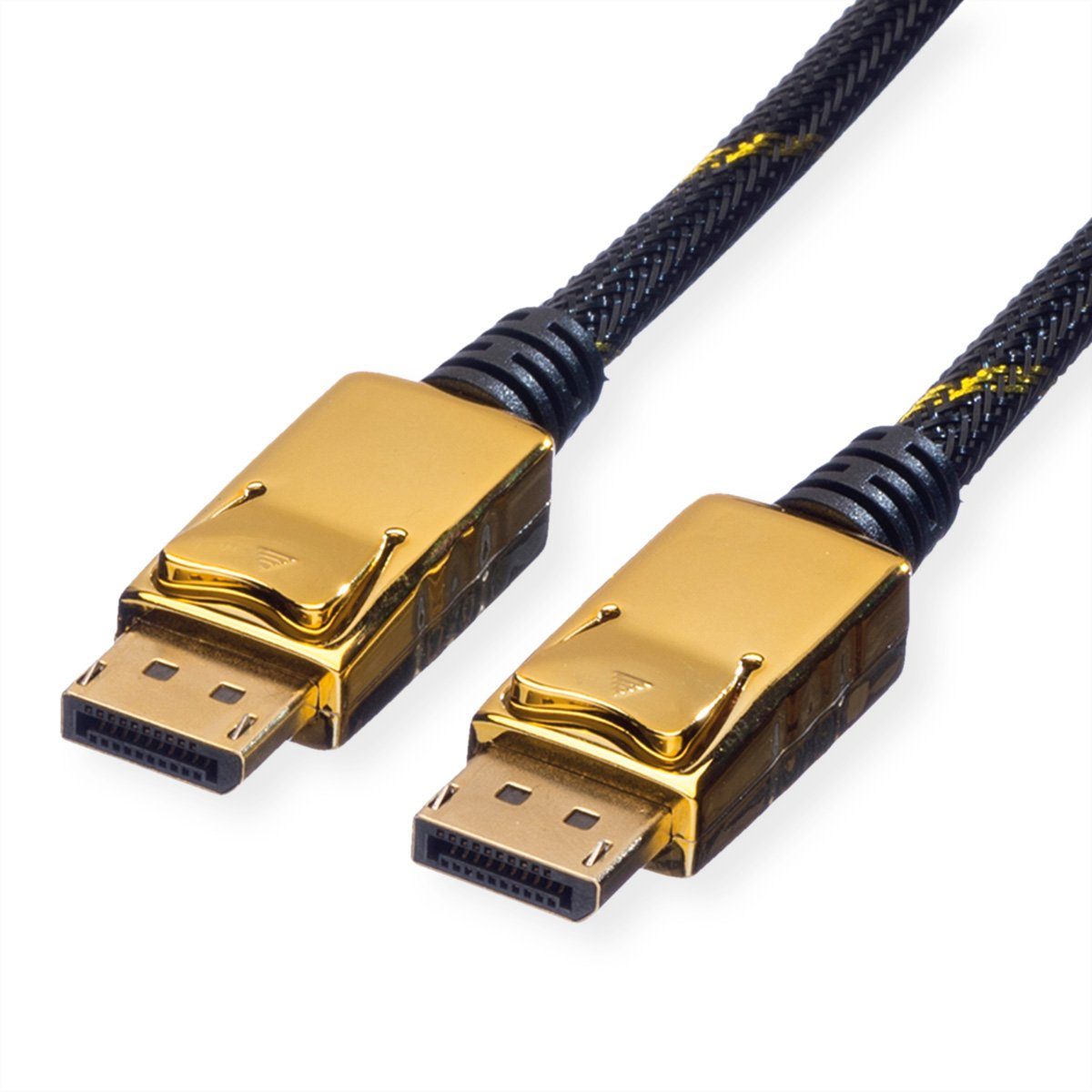 ROLINE GOLD DisplayPort Kabel, DP ST - ST Audio- & Video-Kabel, DisplayPort Männlich (Stecker), DisplayPort Männlich (Stecker) (750.0 cm)