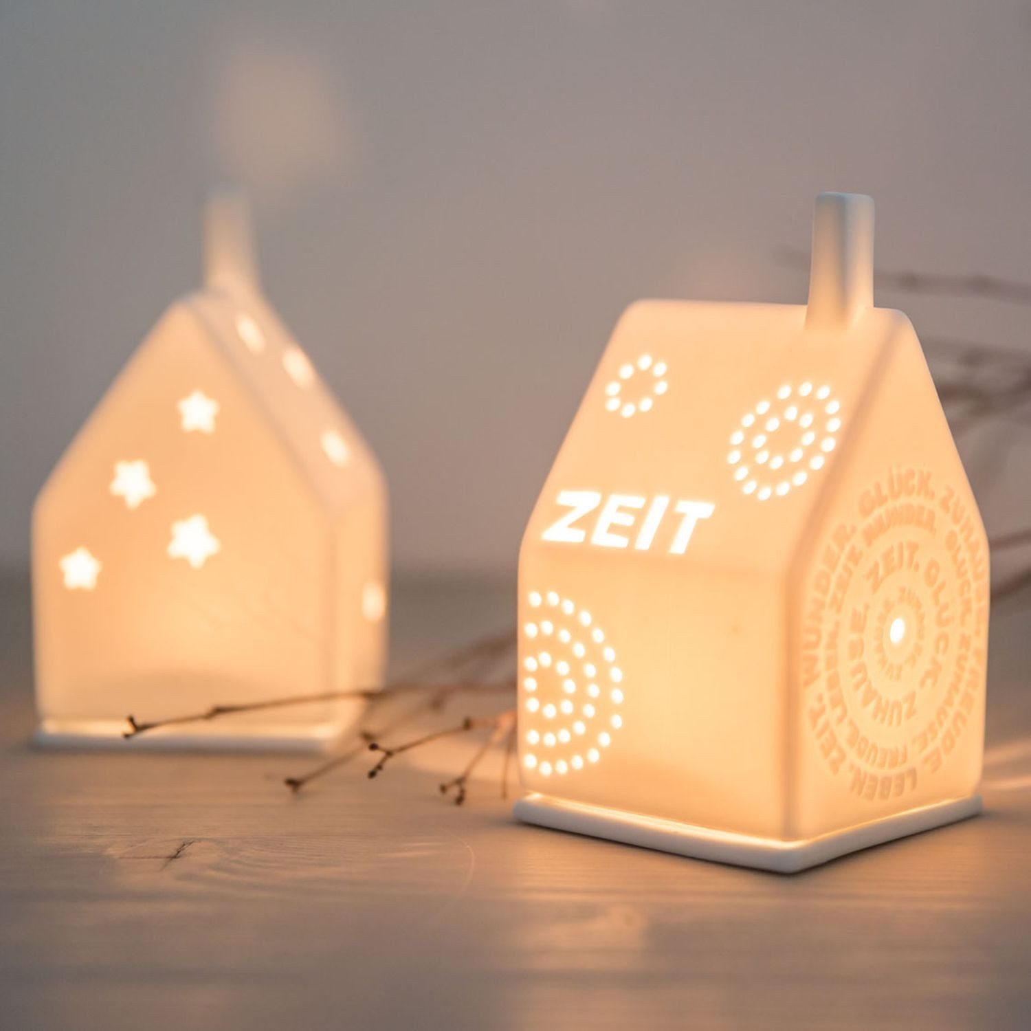 Räder Design Teelichthalter Lichthaus Zeit günstig online kaufen