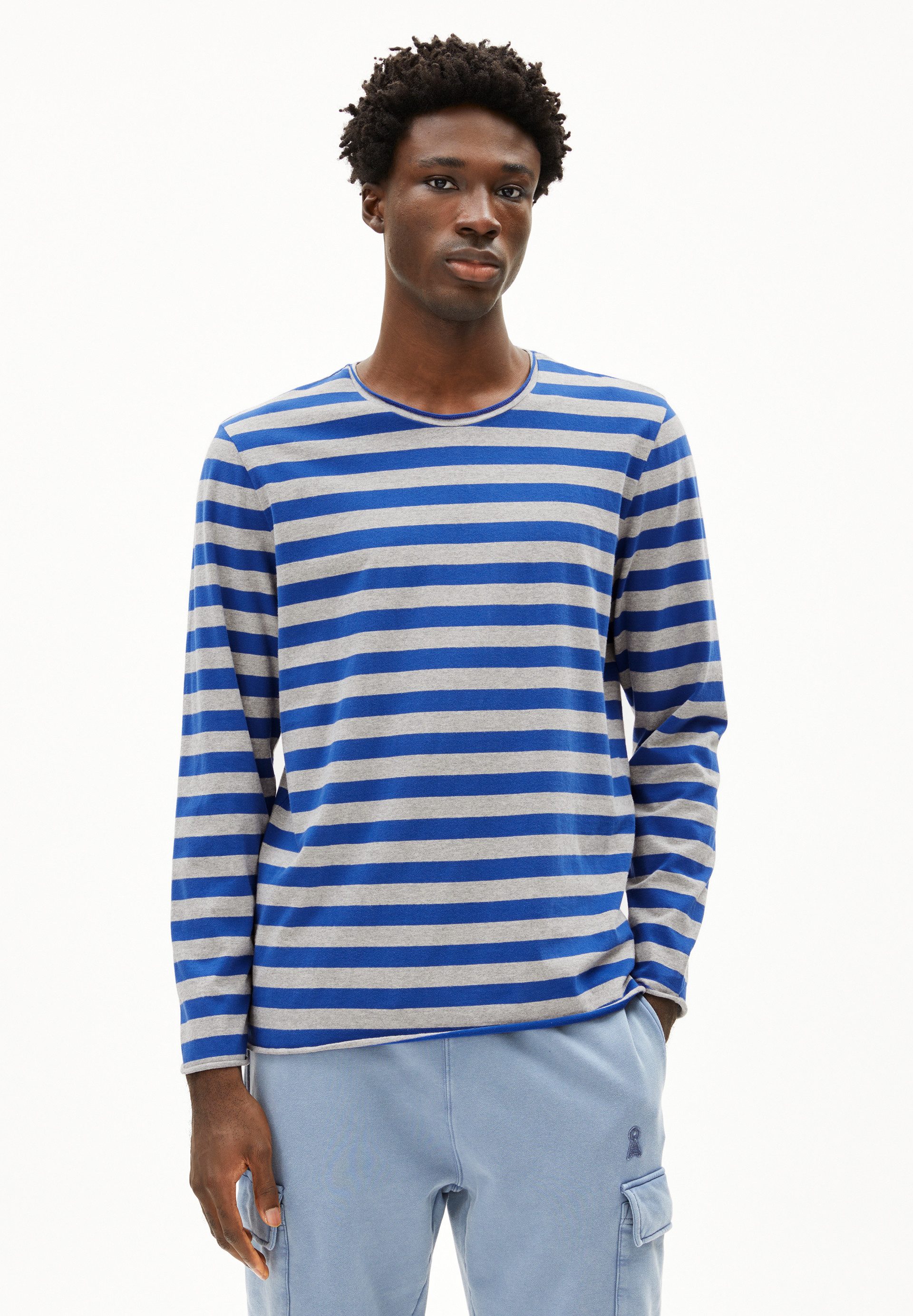 Armedangels Longsleeve MAARKOS LS STRIPES BR günstig online kaufen