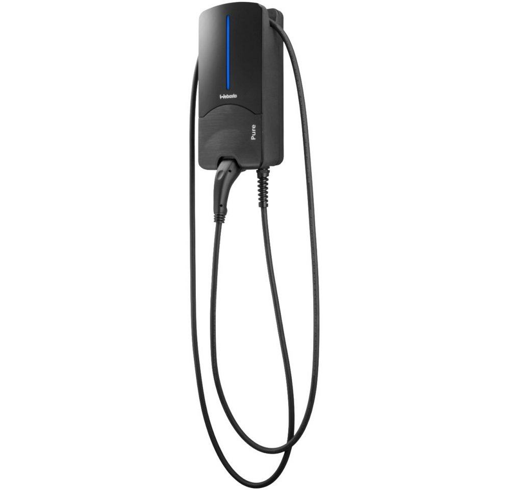 Thumbnail - Webasto Elektroauto-Ladestation Pure Wallbox Typ 2 22 kW 7 m - Ladestation - schwarz