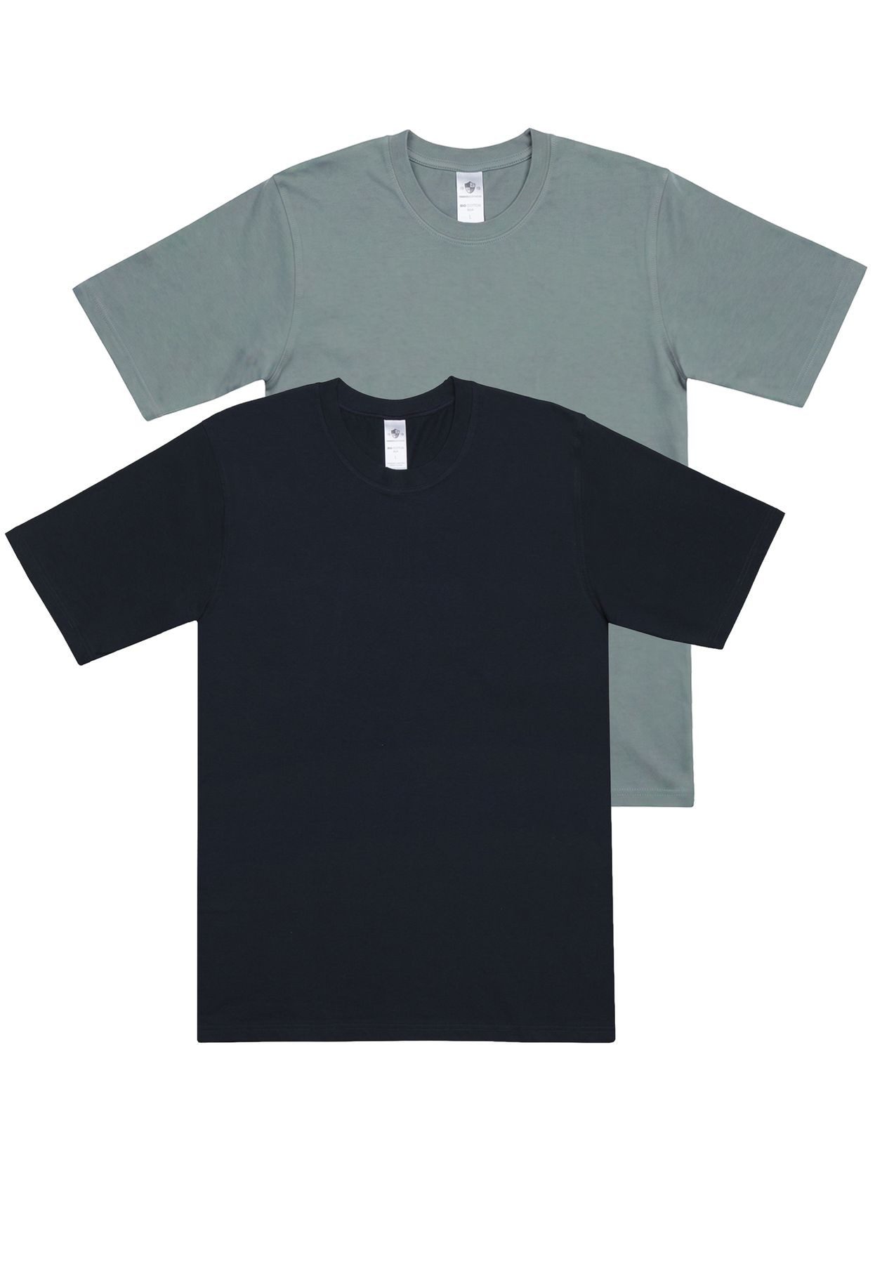 HAASIS Bodywear 1919 T-Shirt Herren T-Shirt 77214153-S (Packung, 2-tlg., 2er Pack) klassisches T-Shirt, Rundhals