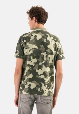 camel active Poloshirt mit Camouflage Print Shirts_Poloshirt