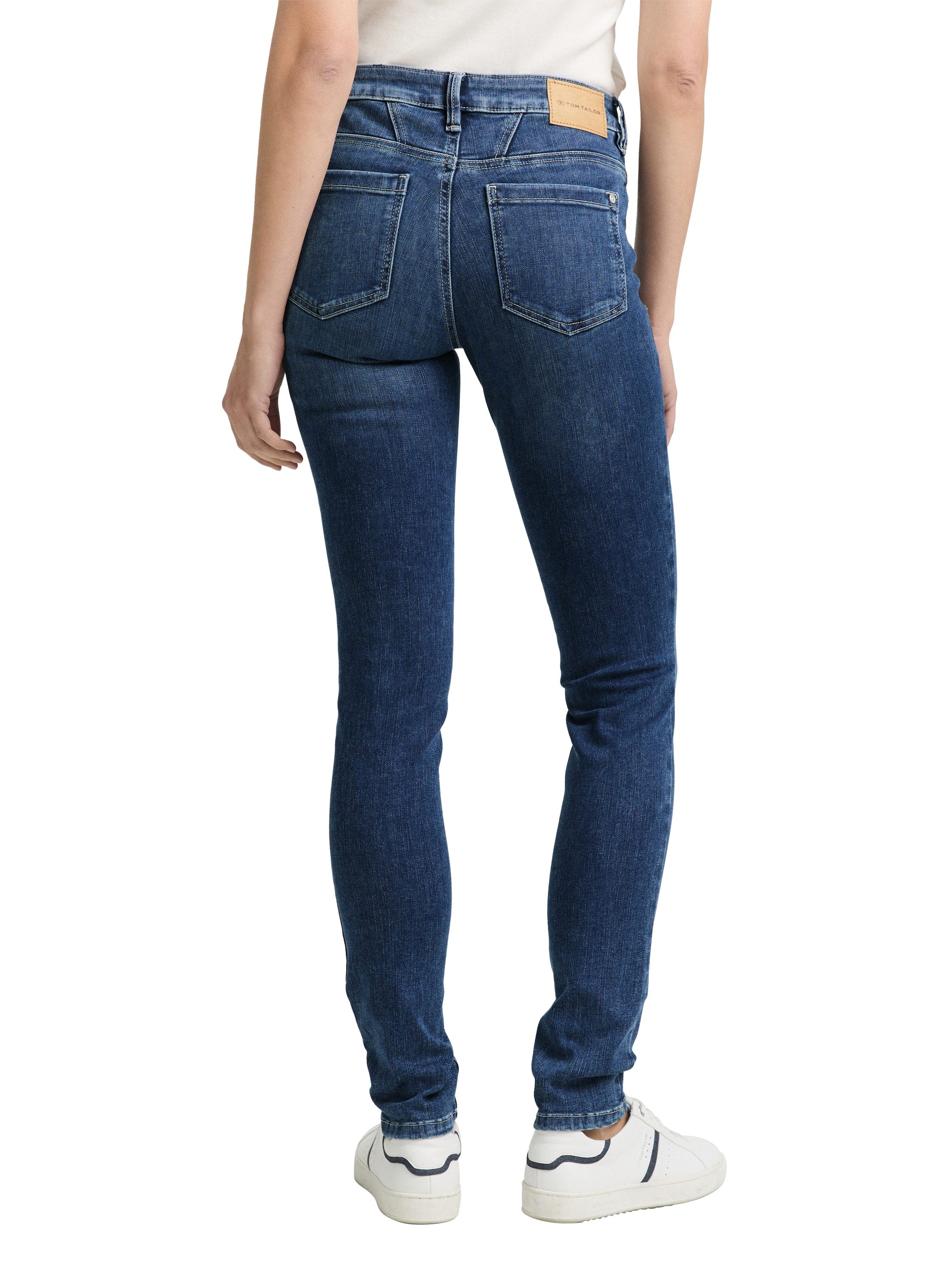 TOM TAILOR Skinny-fit-Jeans LUCIE mit Viskose und Stretch - 5-Pocket-Style günstig online kaufen