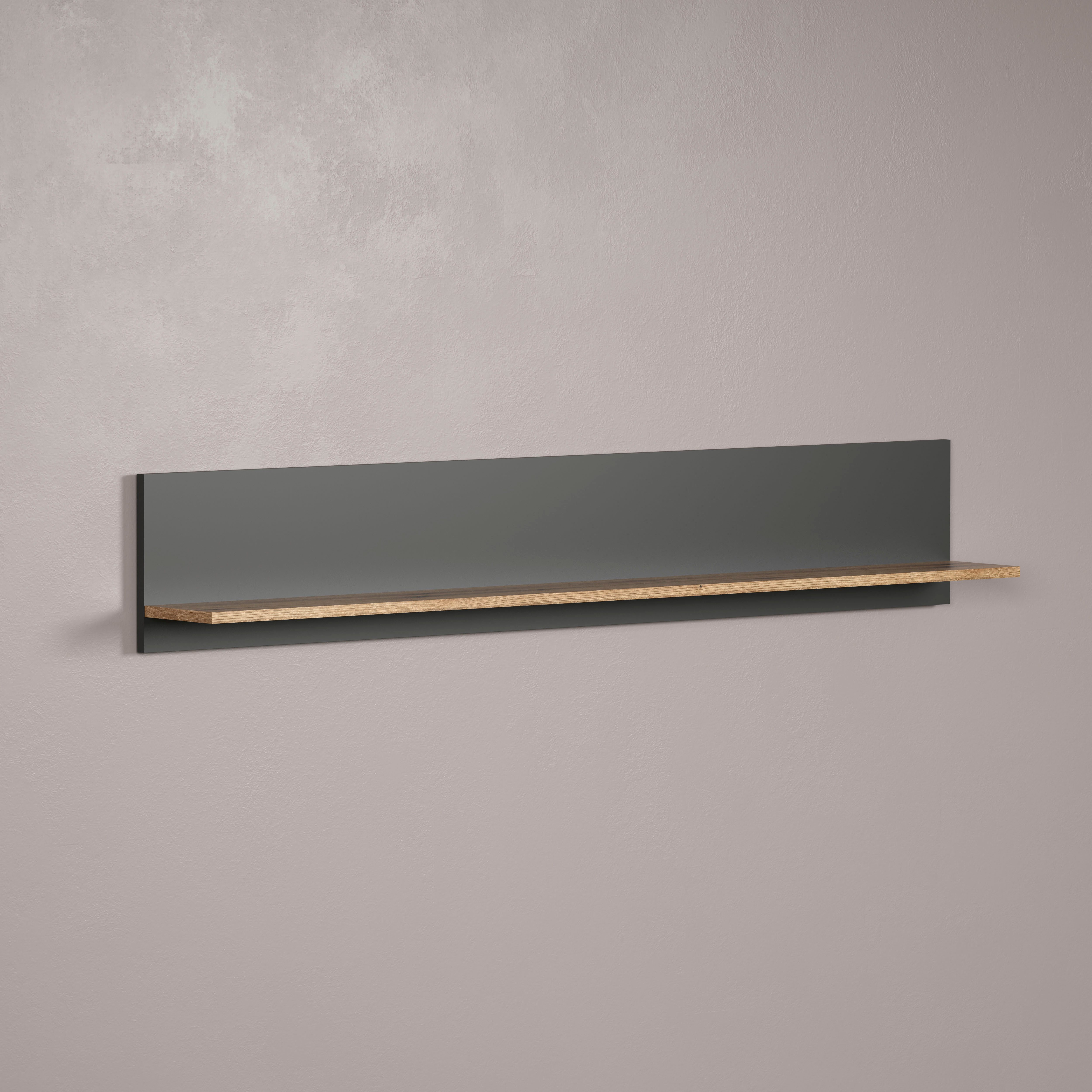 Home affaire Wandboard Estepona, 1-tlg., Wandboard mit Ablage - (B/T/H) 150/18/25 cm