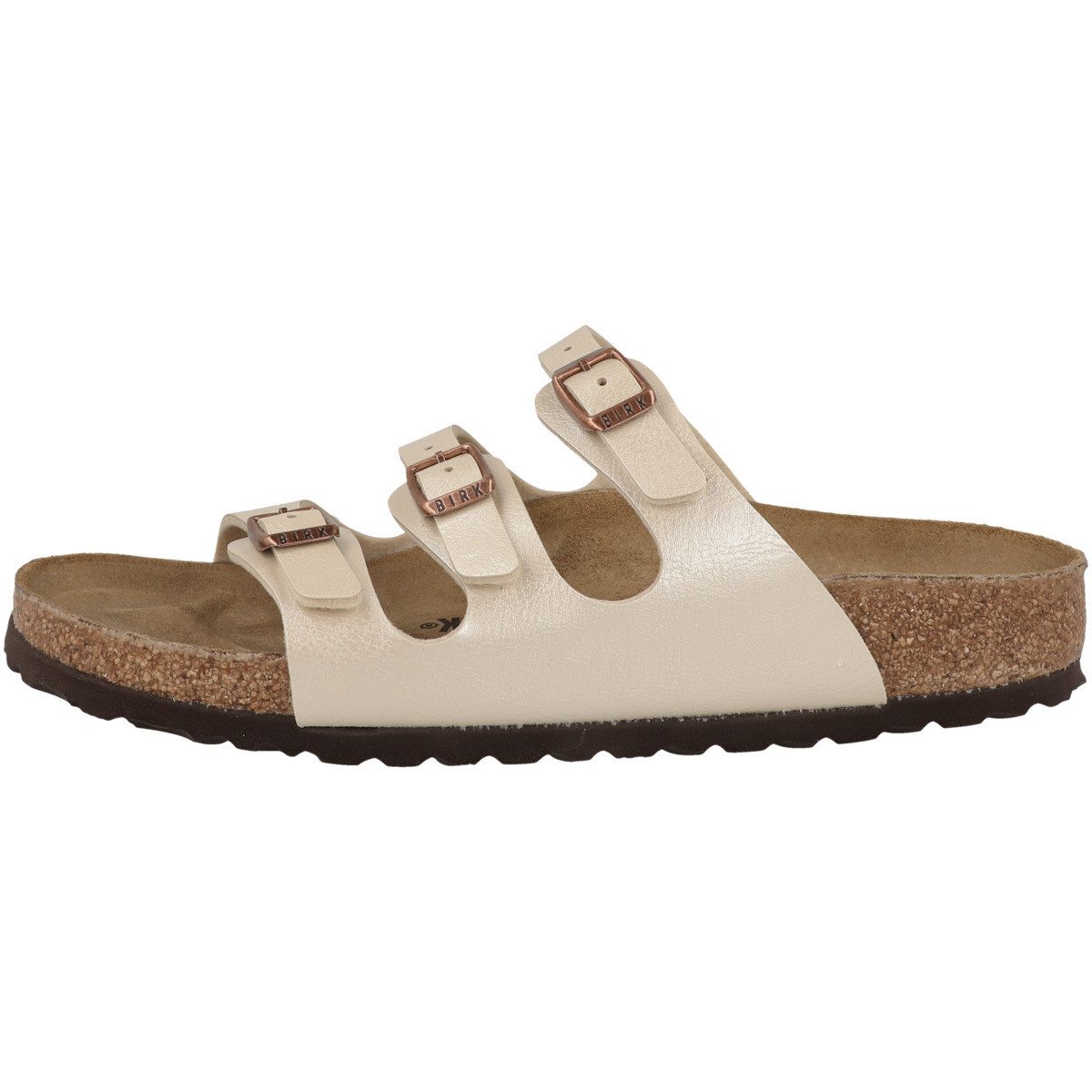 Birkenstock Florida Birko-Flor Graceful schmal Damen Sandale Sandaletten, S günstig online kaufen