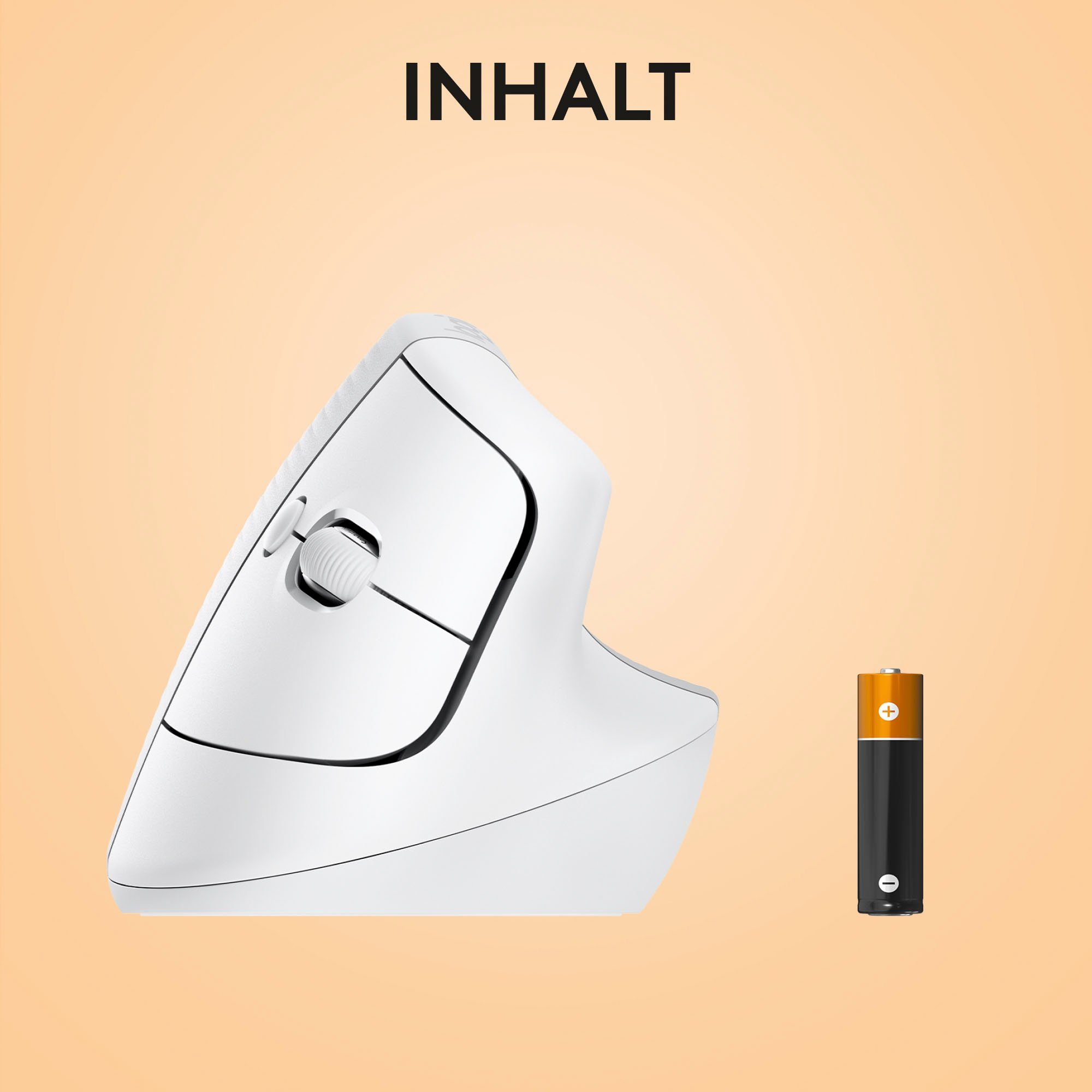 Logitech Lift for ergonomische Maus Mac (Bluetooth) Vertical