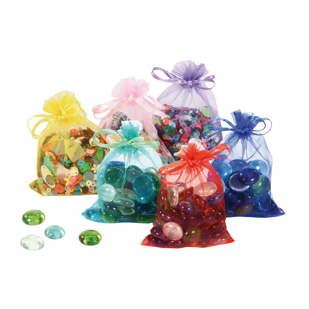 EDUPLAY Lernspielzeug Bunte Organzabeutel (12-St) – Bild 5 von 5