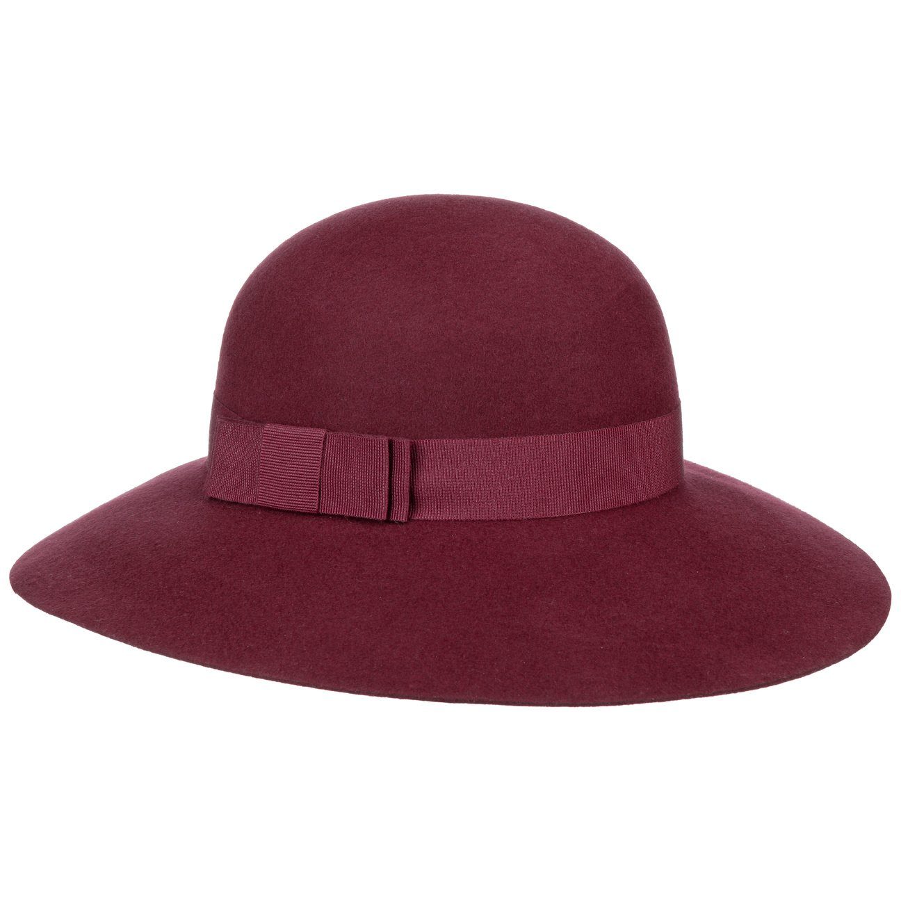 Lipodo Schlapphut (1-St) Wollhut mit Ripsband, Made in Italy