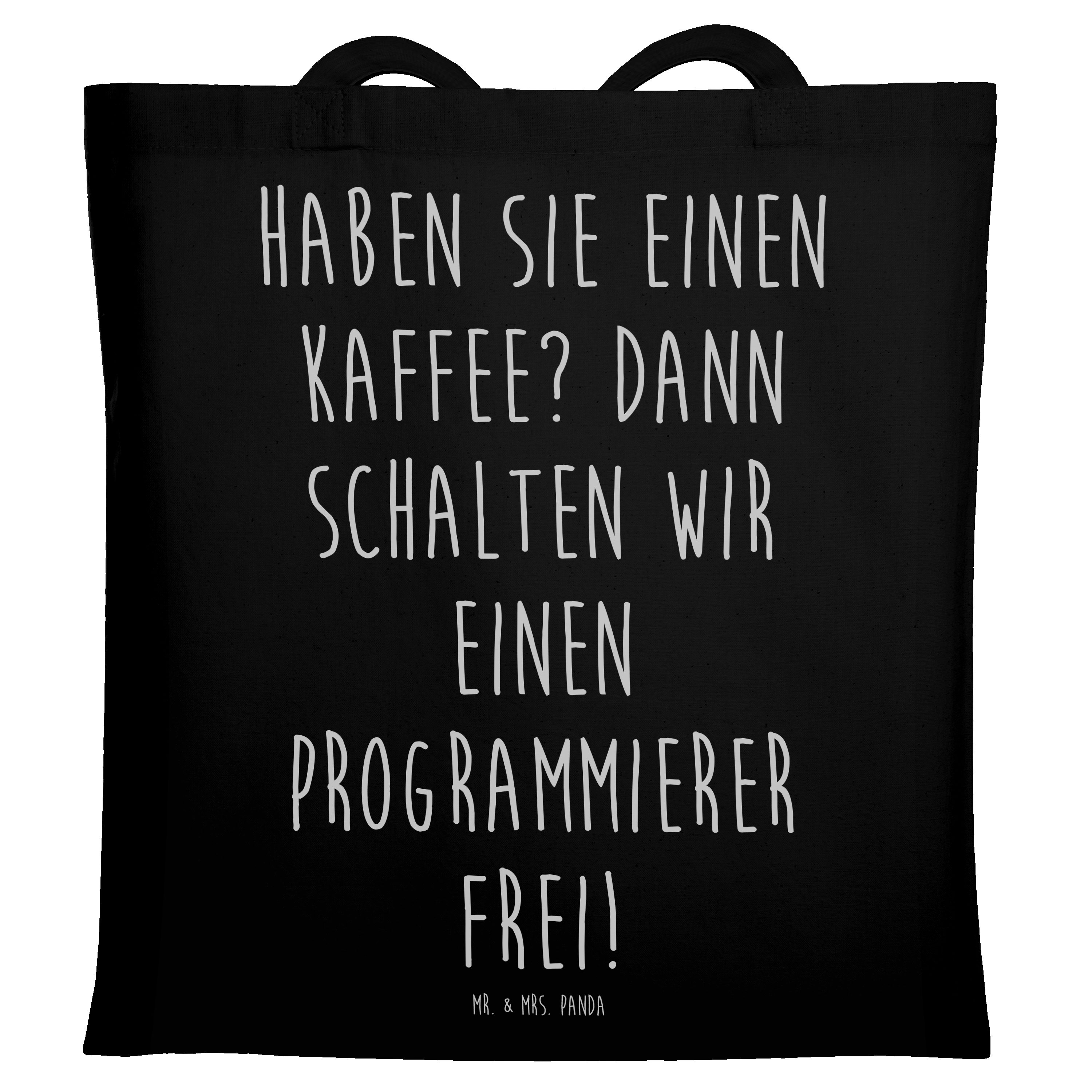 Tragetasche Haben Sie einen Kaffee? Dann schalten wir einen Programmierer frei! -