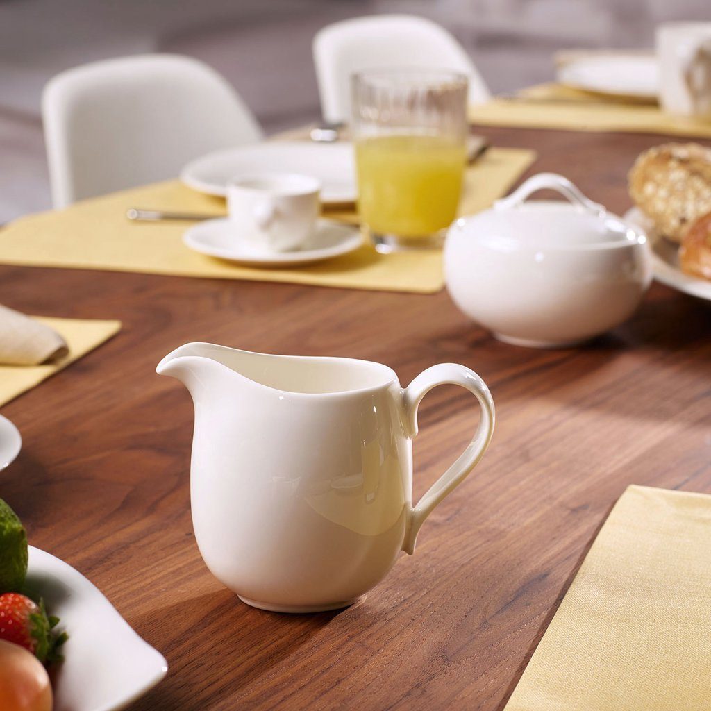 Villeroy & Boch Milchkännchen New Cottage Basic Milchkännchen, (1-St), Premium Porcelain, mikrow.- & spülm.sicher, Made in Germany