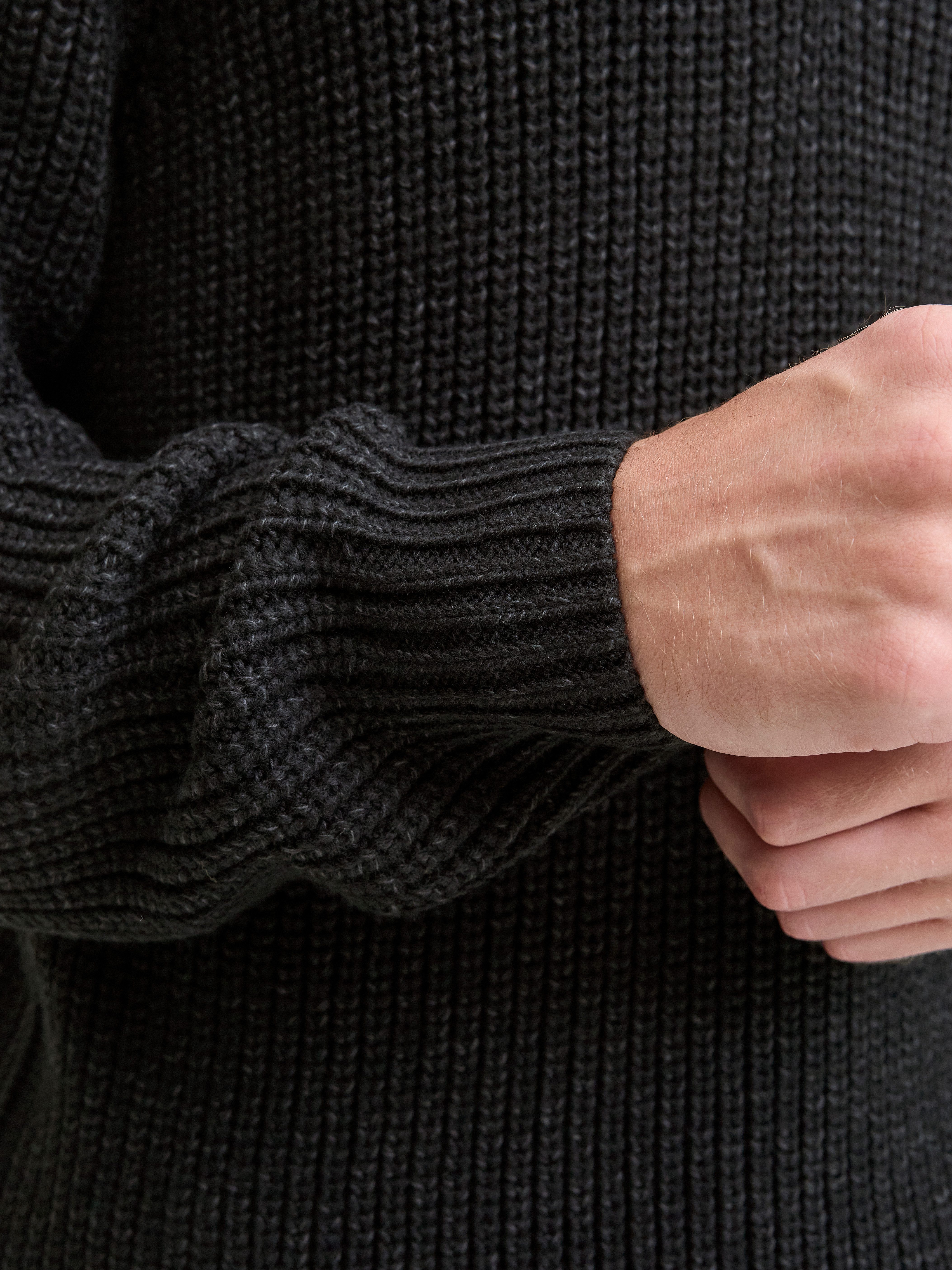 Jack & Jones Troyer JORBLEECKER KNIT HALF ZIP BF