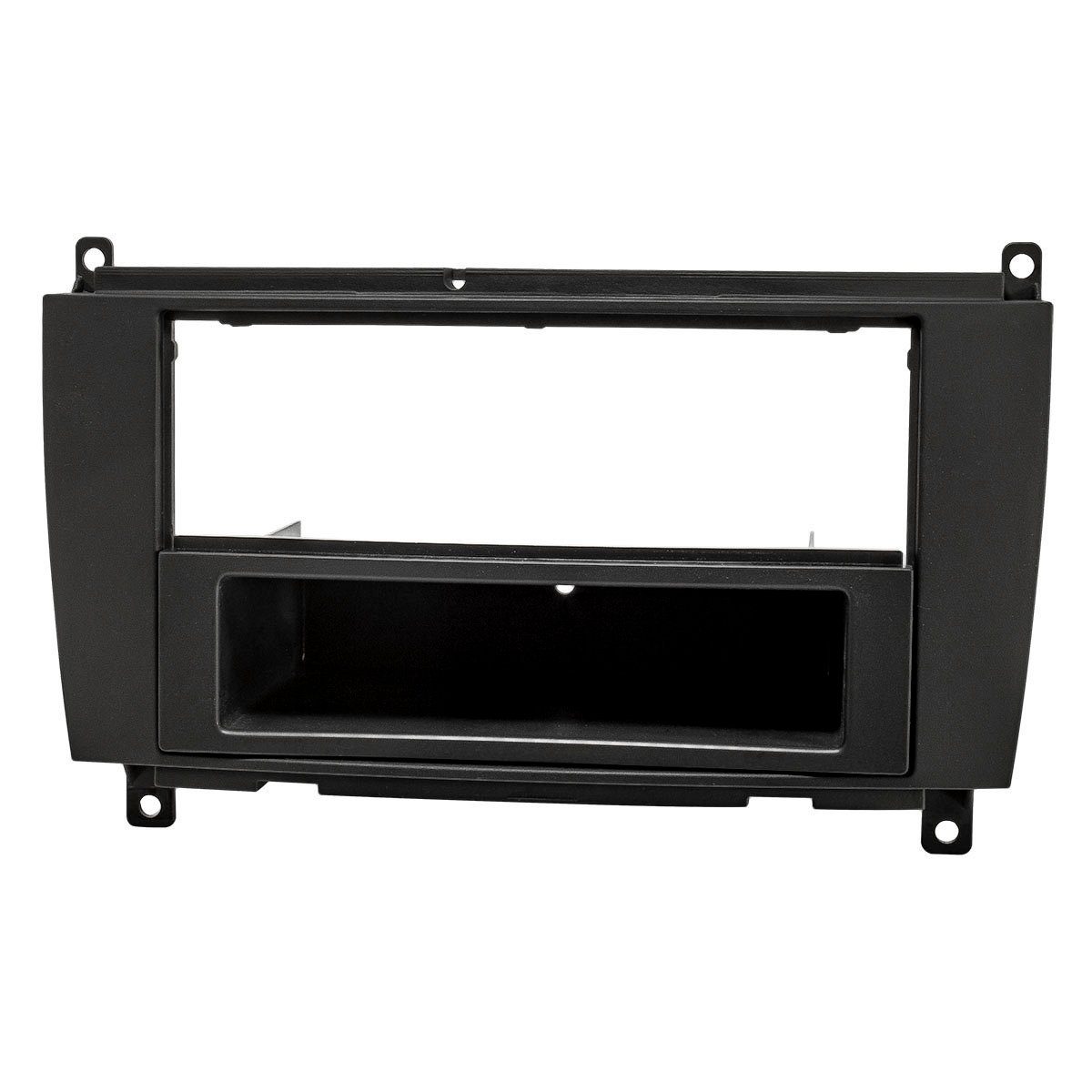 Radioblende passt für Mercedes CLK W209 Facelift 2004-2010 schwarz Autoradio