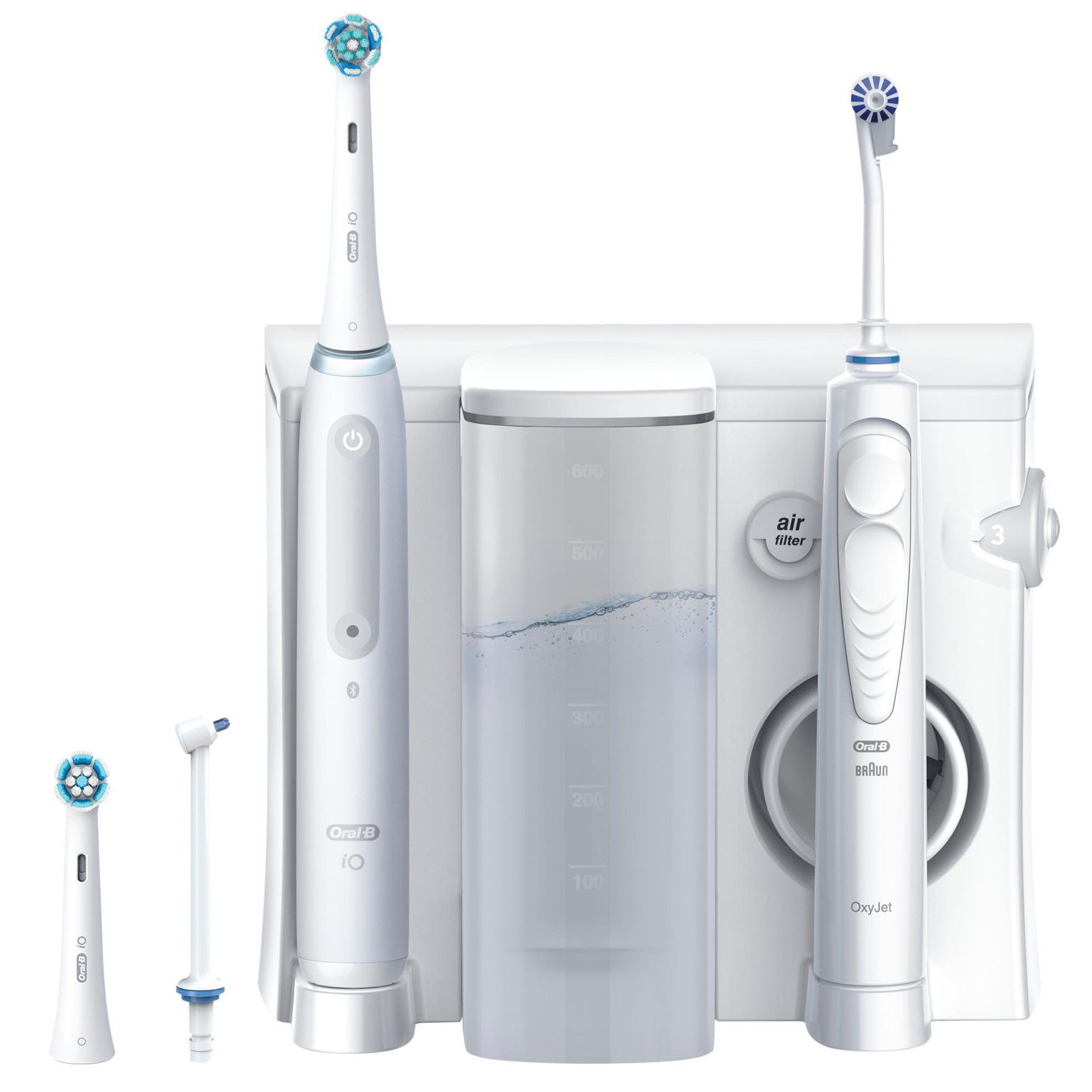 Oral-B Elektrische Zahnbürste Health Center Oxyjet + iO4