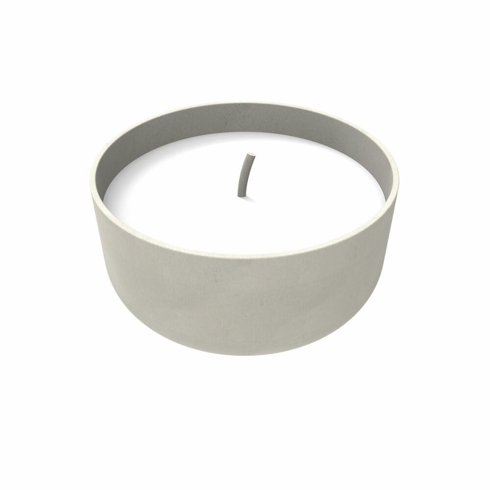 Engels Свечи Formkerze Mia M gefüllt, Elfenbeinfarben, Ø 25 H 12.5 cm