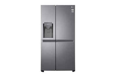 LG Side-by-Side GSJV31DSXE GSJV31DSXE, 91,3 cm breit, Door-in-Door®, Edelstahltür, kein Festwasseranschluss notwendig