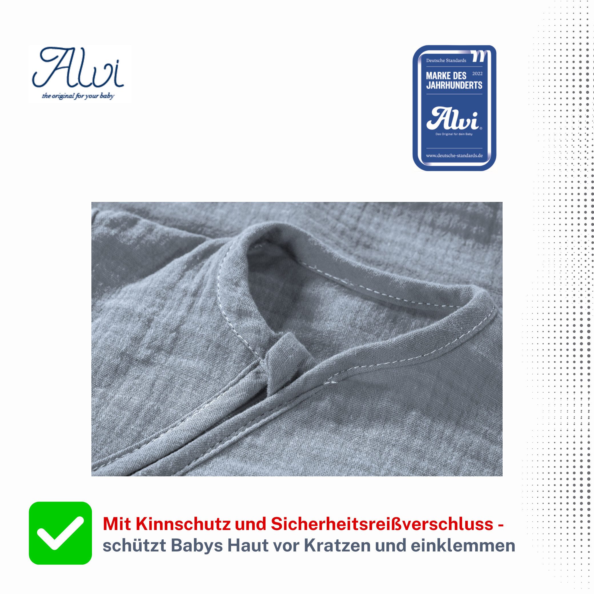 Kinderhaus Blaubaer Babyschlafsack Baby Mäxchen Sommertraum Mullschlafsack TOP
