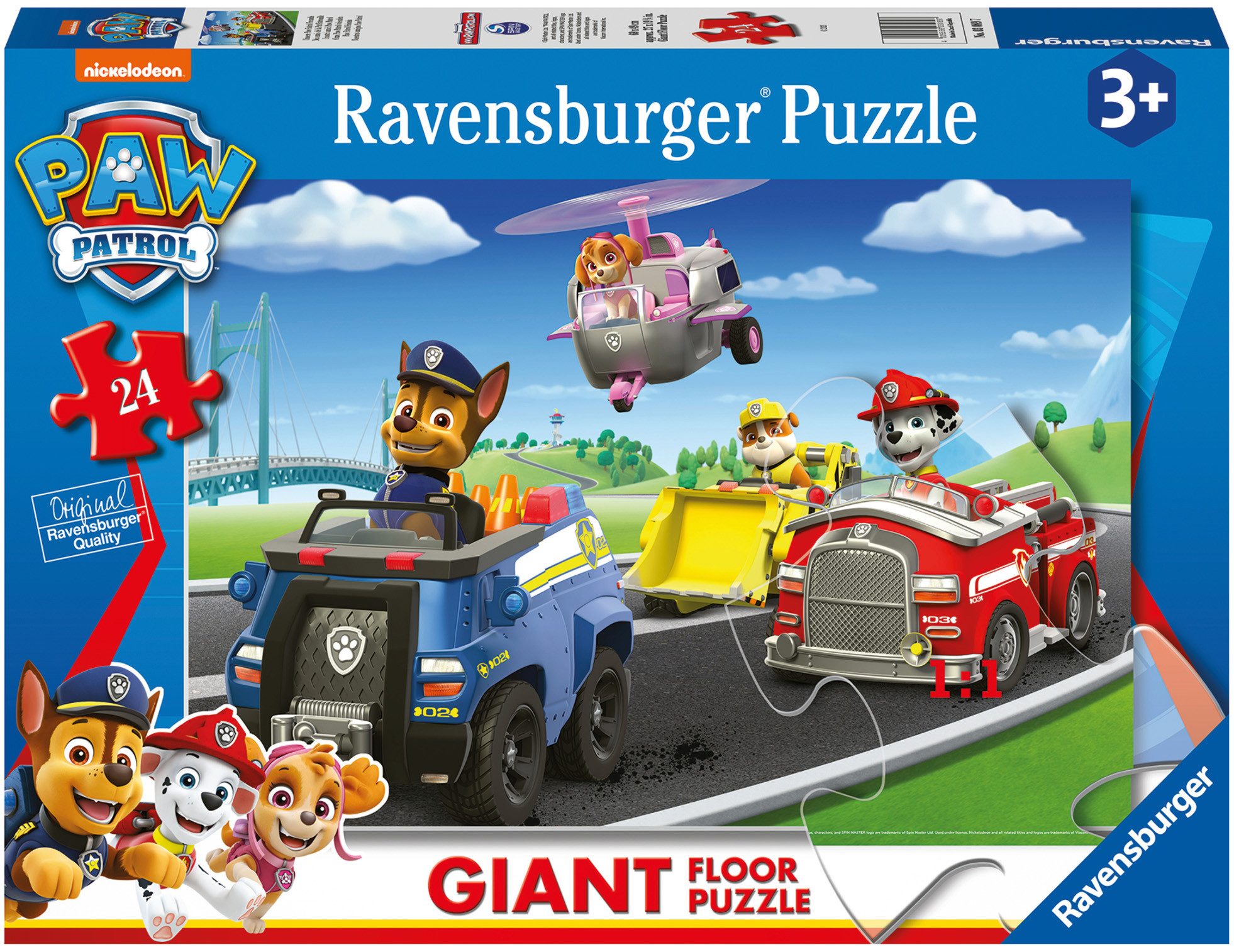 Puzzle unsere Paw Patrol Freunde