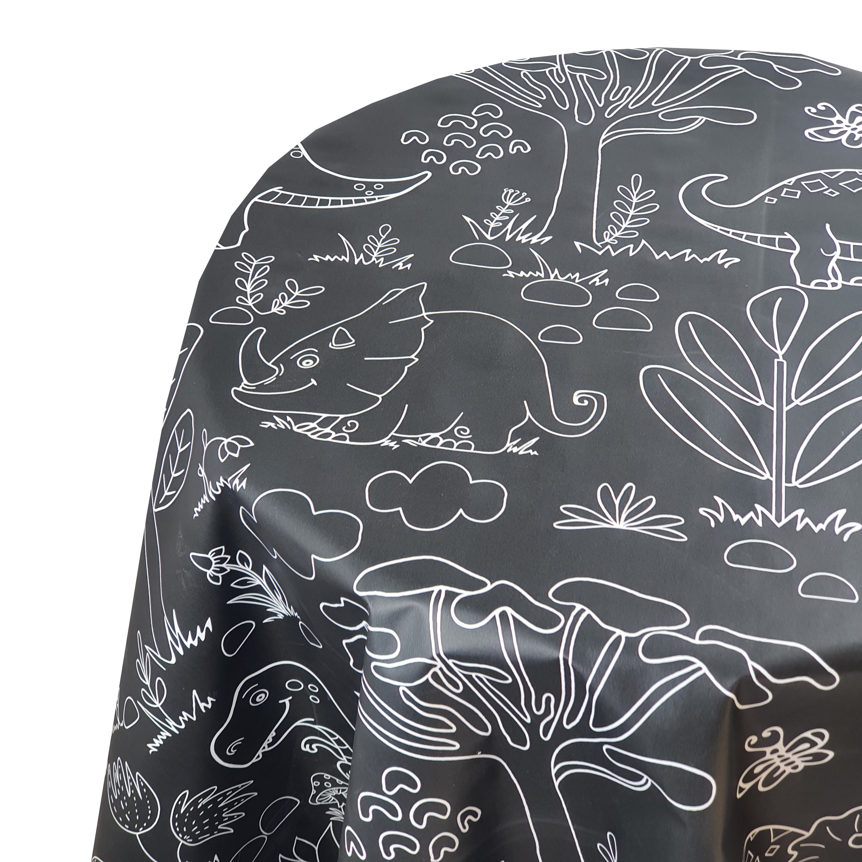DecoHomeTextil Heimtextilmanufaktur Tischdecke Wachstuch Wachstischdecke Gartentischdecke Kinder Dinosaurier