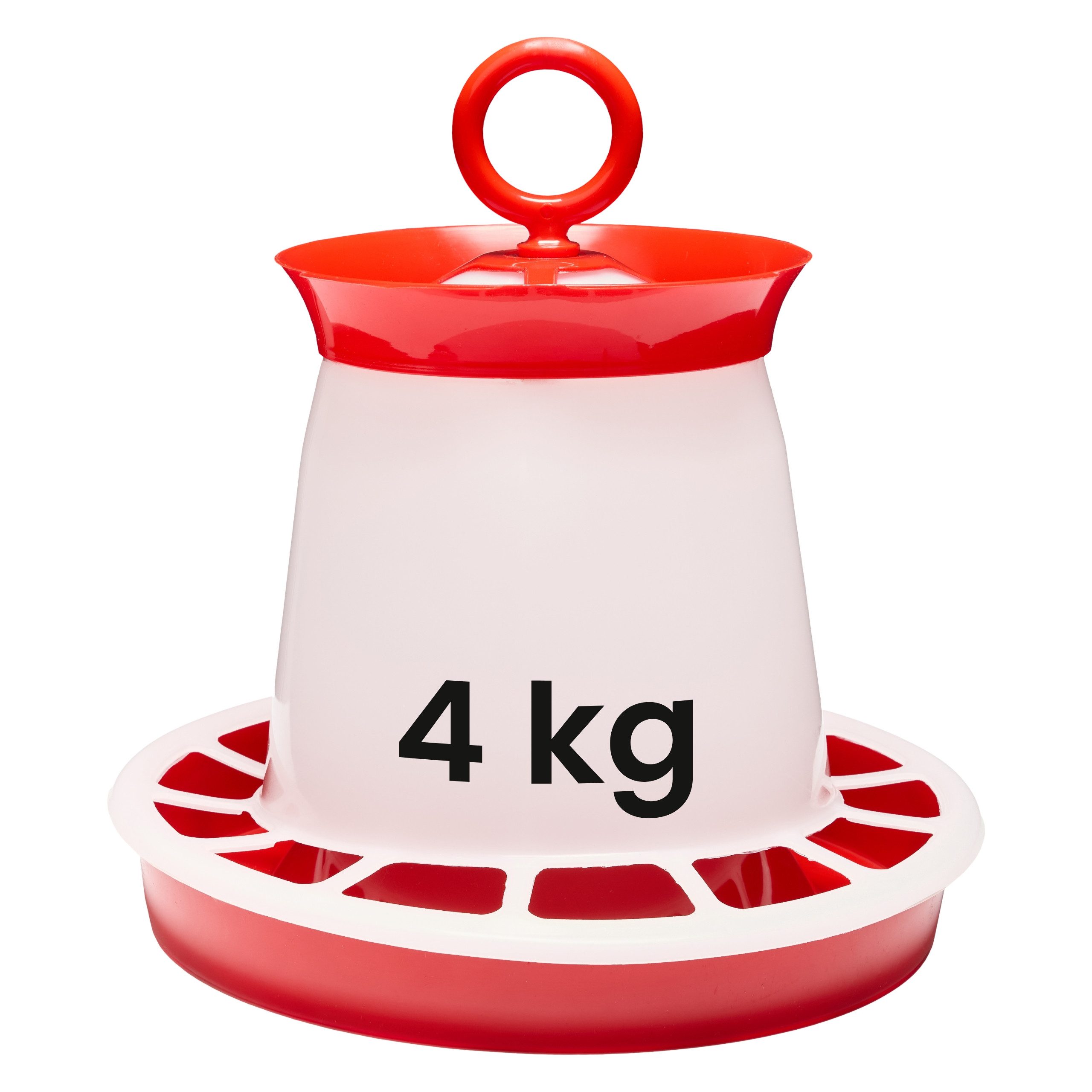 Futterspender 4 8 kg Futterautomat für Hühner leicht zu reinigen GD-0139