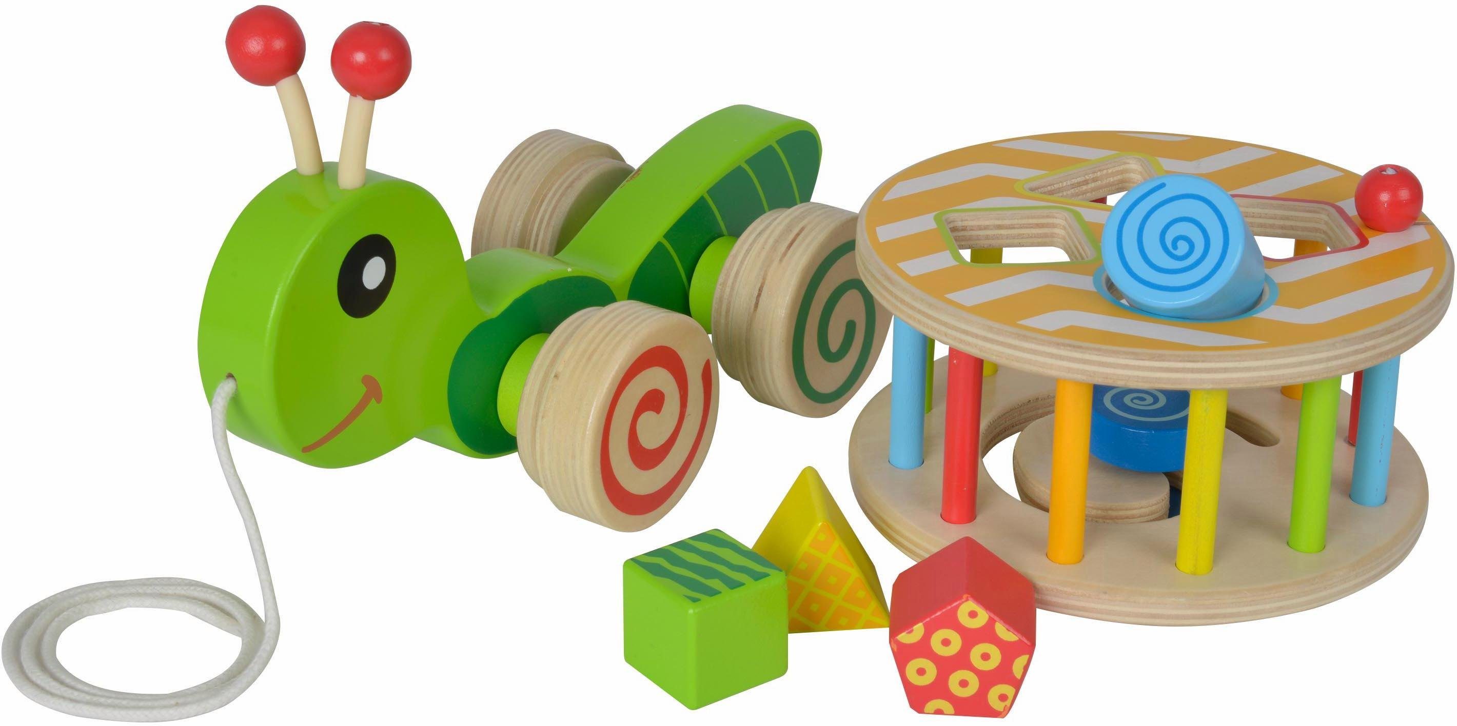 Eichhorn Nachziehtier Color, Nachzieh-Stecktier, Fördert die Motorik und di günstig online kaufen