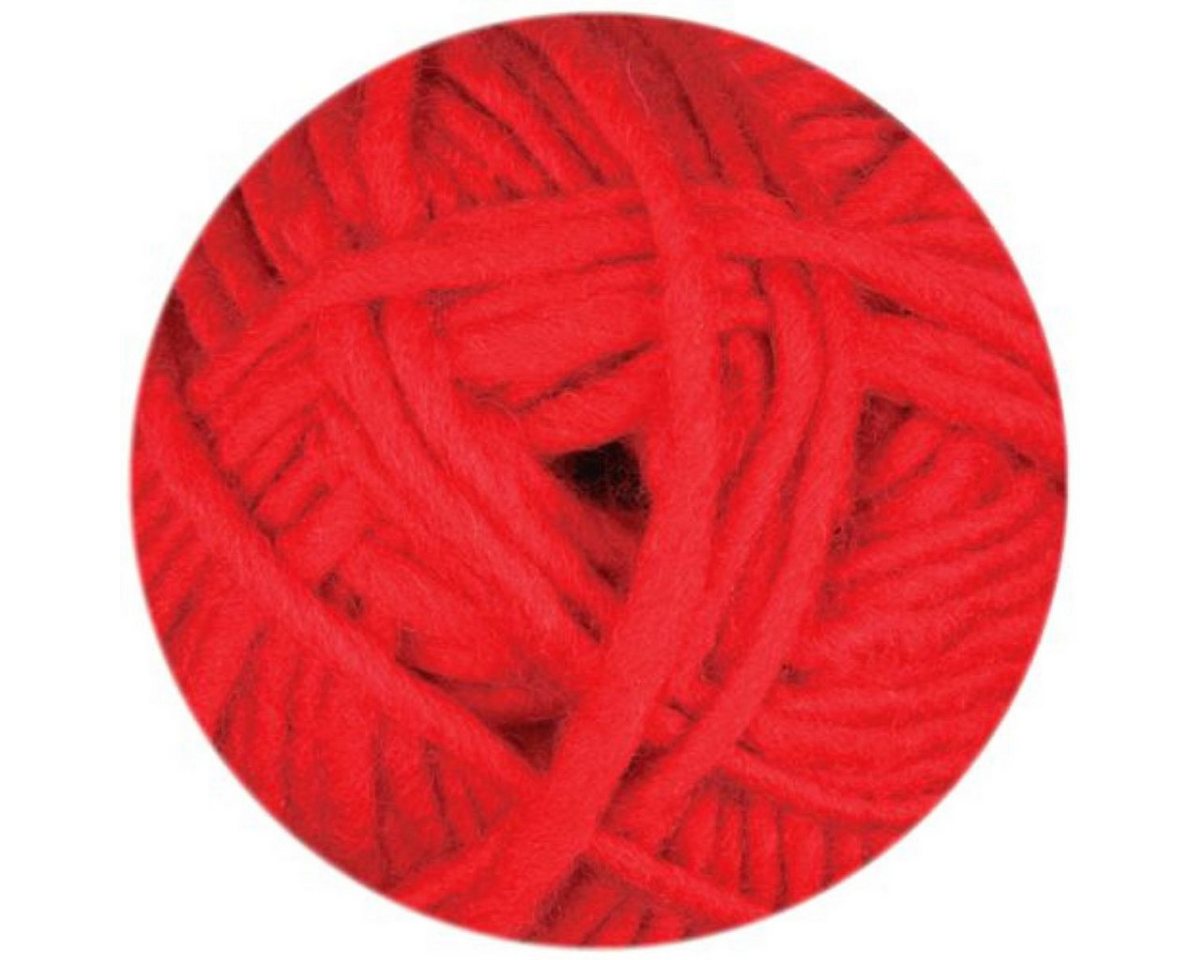 Thumbnail - Gründl Filzwolle Uni zum "Strickfilzen" 50g Häkelwolle, 50 m (zum Filzen in der Waschmaschine, 1 Knäuel), in 17 Farben