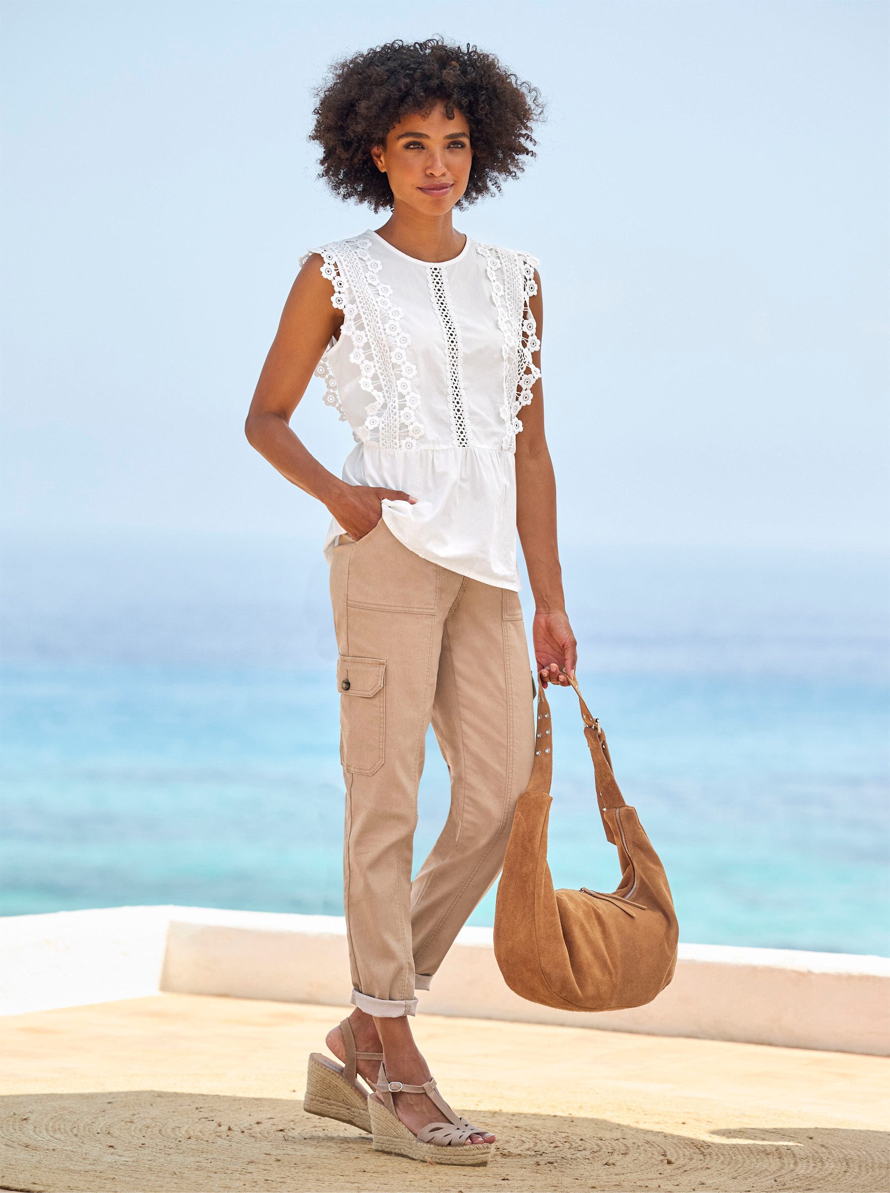 heine Blusentop Blusentop Ärmellos