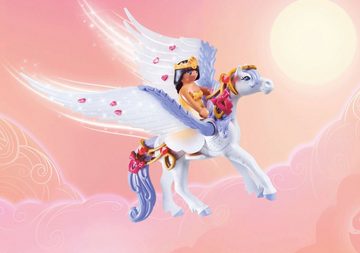 Playmobil® Konstruktions-Spielset Himmlischer Pegasus mit Regenbogen (71361), Princess Magic, (85 St), Made in Europe