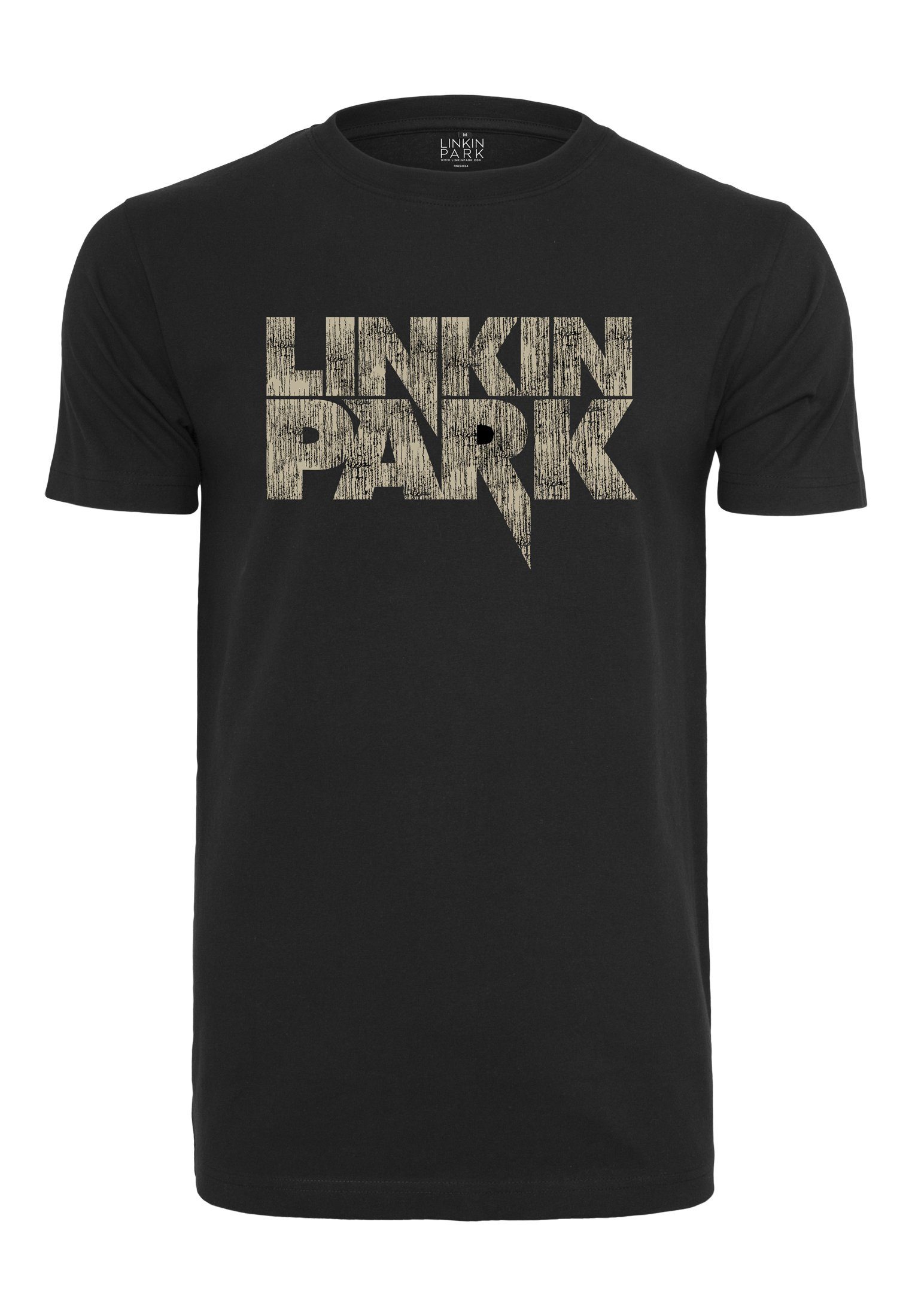 Merchcode (1-tlg) Linkin Park Herren Tee Kurzarmshirt Distressed Logo