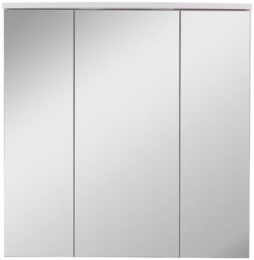 Schildmeyer Spiegelschrank »Verona« Breite 70 cm, 3-türig, 2 LED-Einbaustrahler, Schalter-/Steckdosenbox
