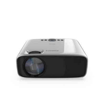 Philips »NeoPix Prime 2 HD LED Projektor/Beamer (120″ Bildgröße, Bildschirmspiegelung via Wi-Fi, Bluetooth, HDMI)« Beamer (3.000:1, 1280 x 720 px, WLAN-Bildschirmspiegelung, Bluetooth, MicroSD und HDMI)