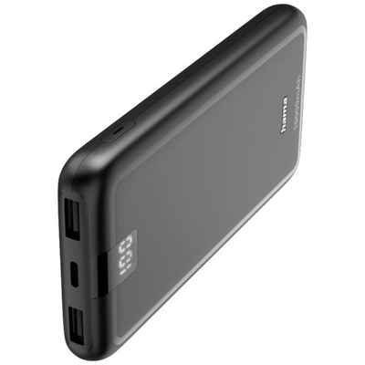 Hama Power Pack "Performance 10″, 10000mAh, 3 Powerbank