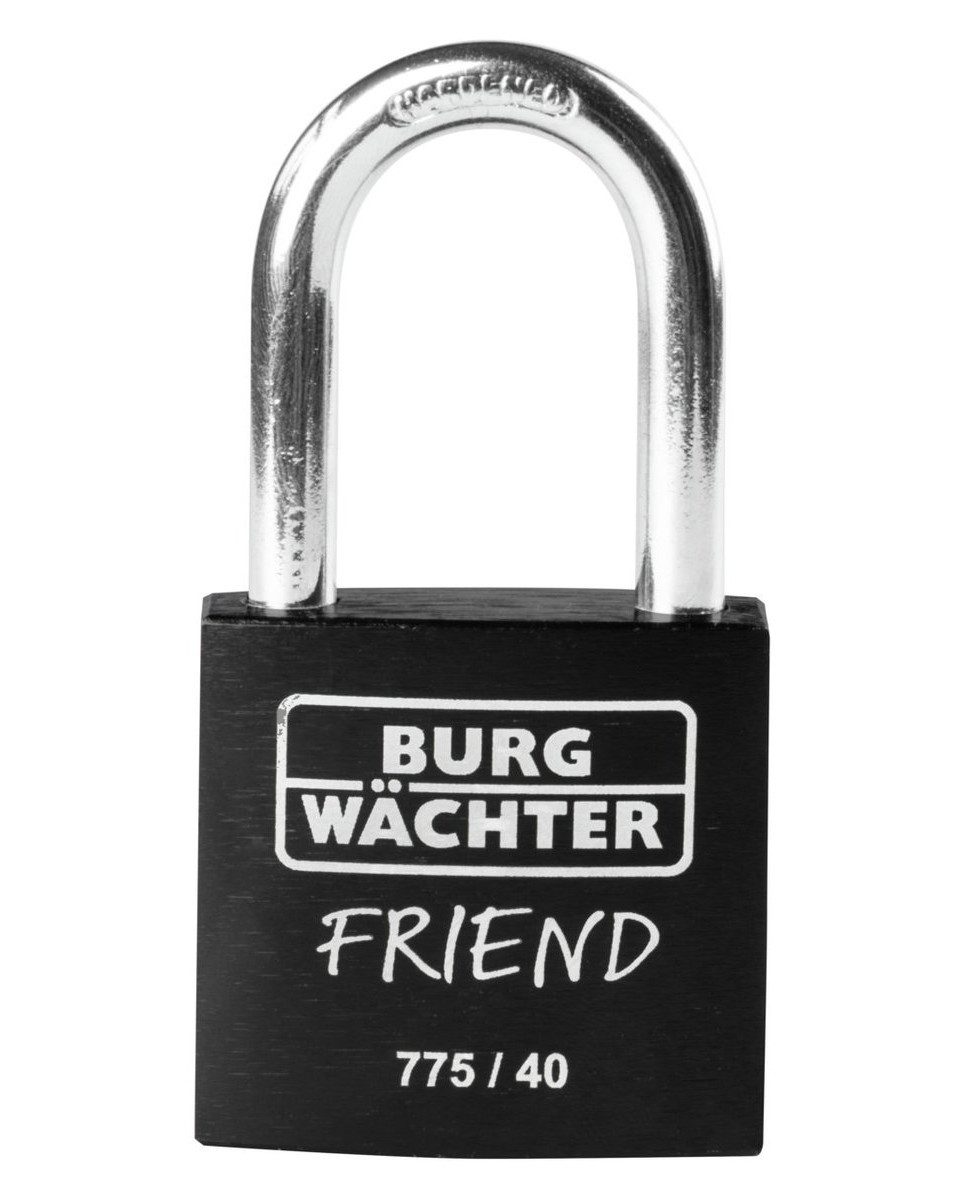 Burg Wächter Vorhängeschloss Burg Wächter Vorhängeschloss 775 35 Friend black