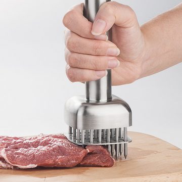 FIDDY Steakbesteck Fleischklopfer, Fleischhammer, Fleischklopfernadel aus Edelstahl 304 (1-tlg)