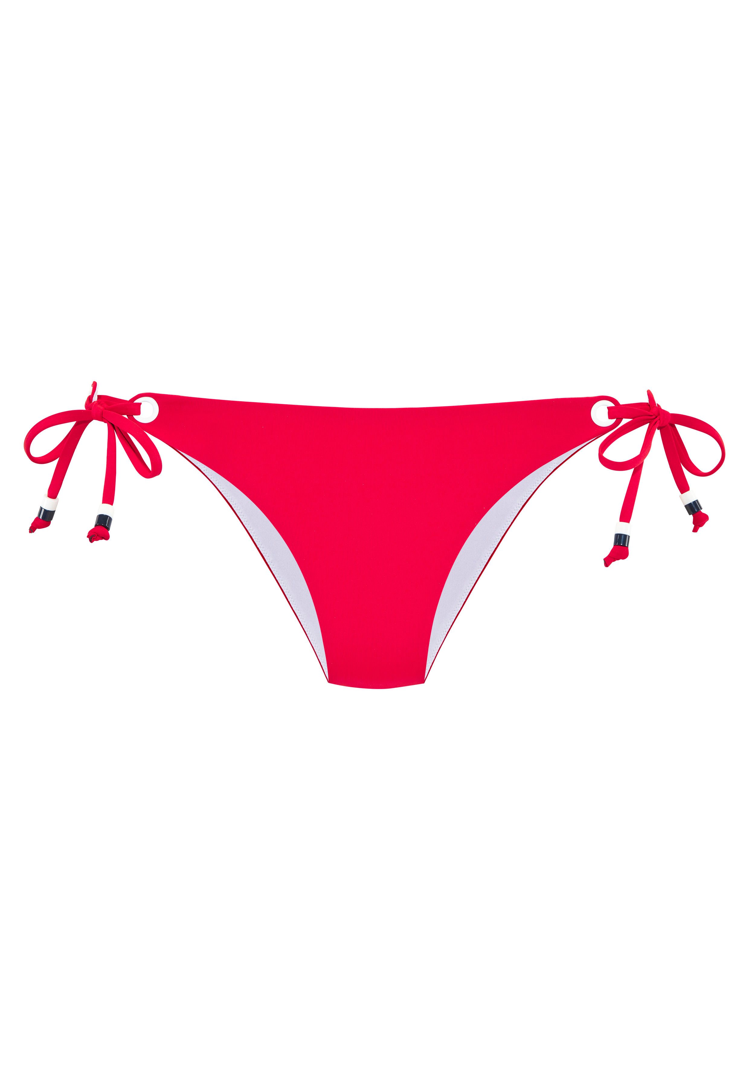 s.Oliver Bikini-Hose Beverly mit kontrastfarbigen Zierringen