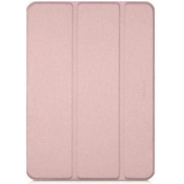 Macally Tablet-Hülle Smart Case Tasche Cover Schutz-Hülle Rose, Book-Cover mit Standfunktion für Apple iPad Air 5 2022 / Air 4 2020