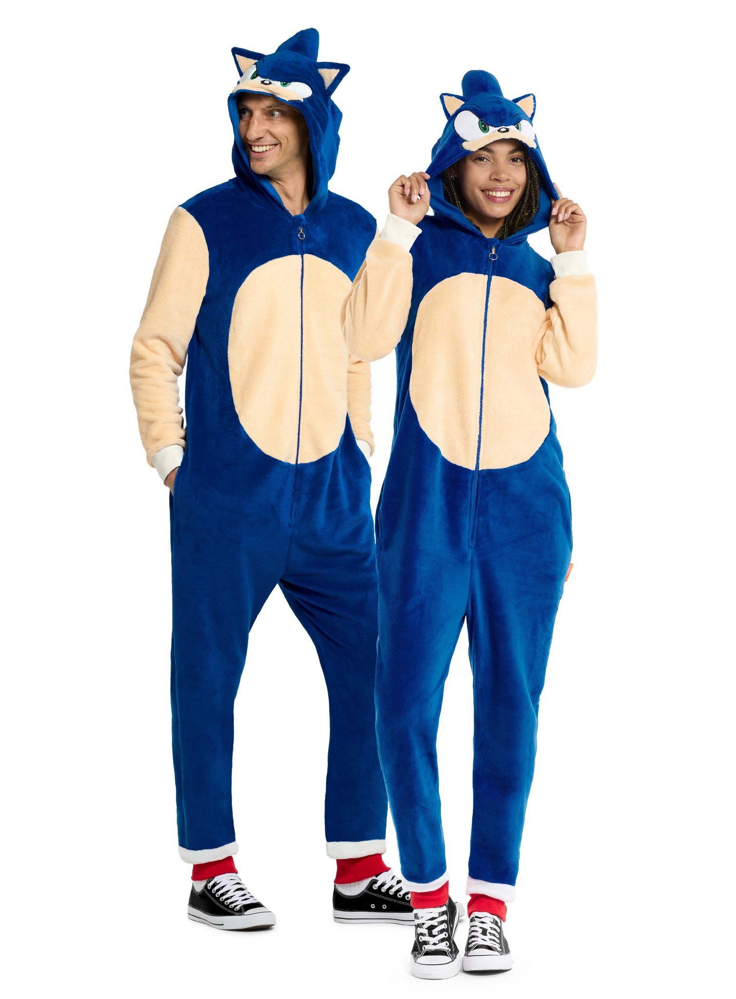 Kostüm Sonic The Hedgehog Onesie