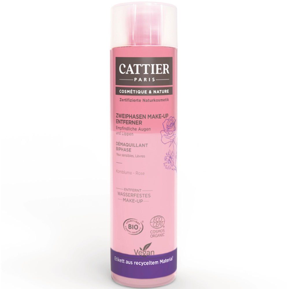 Cattier Paris Make-up Zwei-Phasen- Entferner, 150 ml