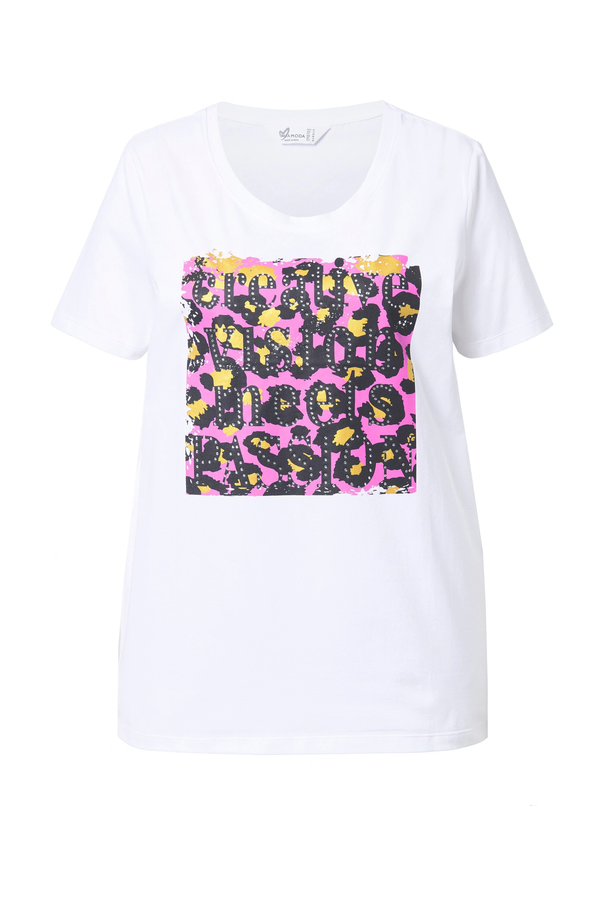 MIAMODA T-Shirt T-Shirt Komfort Fit Leo-Motiv günstig online kaufen