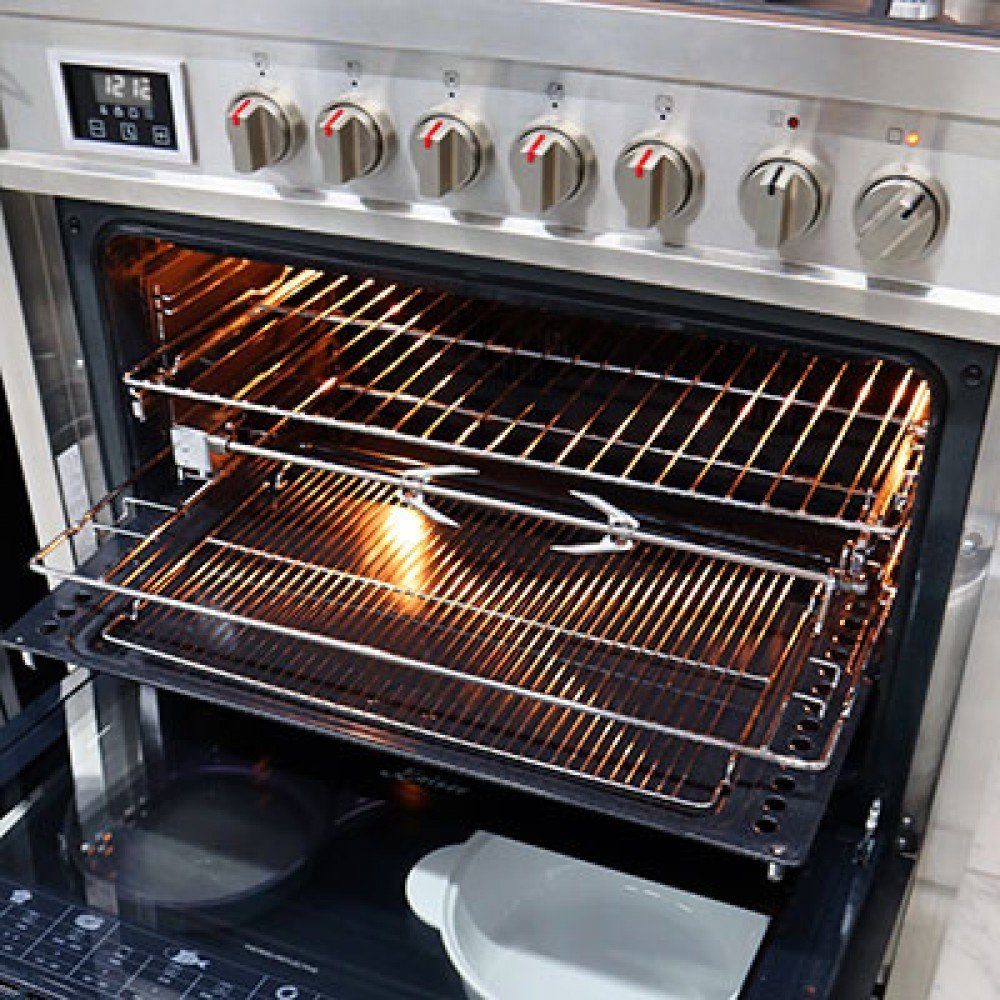 Kaiser Küchengeräte Gas-Standherd Gas Elektro Standherd 90 cm/ Erdgas / Propangas/Inkl. Grillplatte HGE 93505 R/3, Gas Elektro Standherd 90 cm/ Erdgas / Propangas/Inkl. Grillplatte