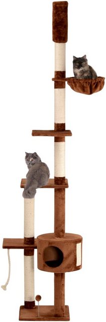 Petolina SILVIO DESIGN Kratzbaum-Deckenspanner Lucy, BxTxH: 40x40x240-260 cm