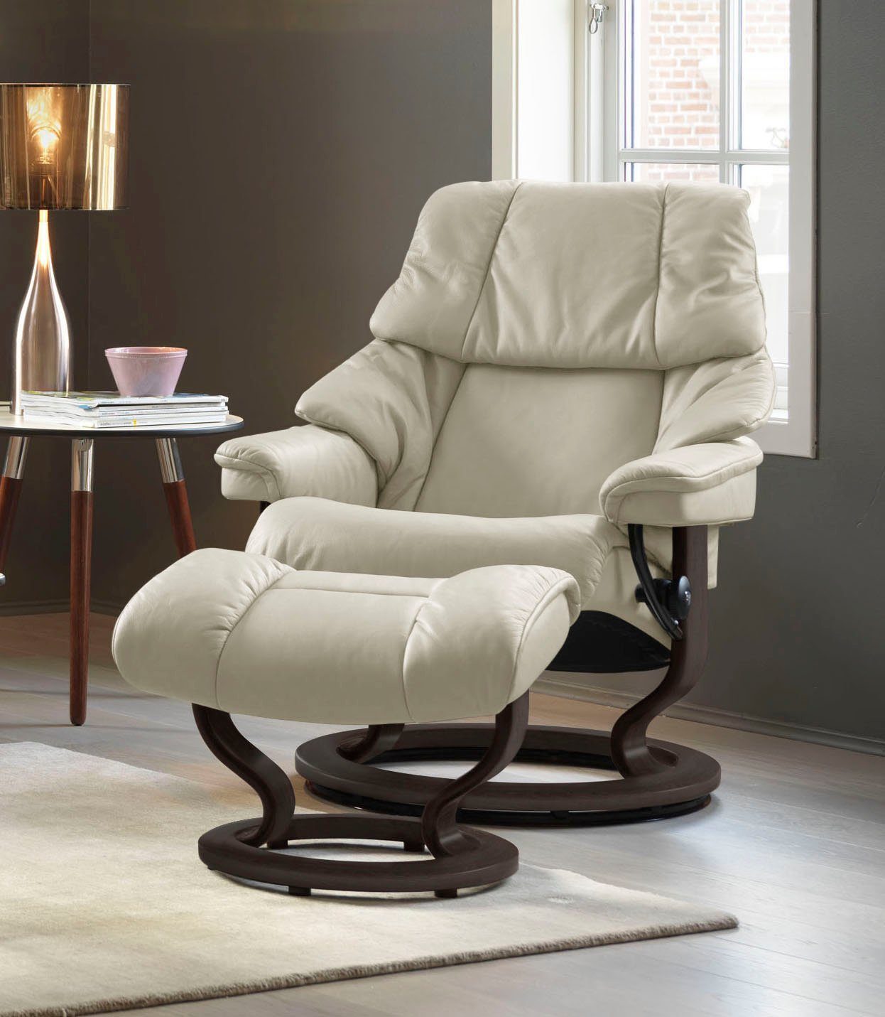 Stressless® Relaxsessel Reno, mit Classic Base, Größe S, M & L, Gestell Wenge