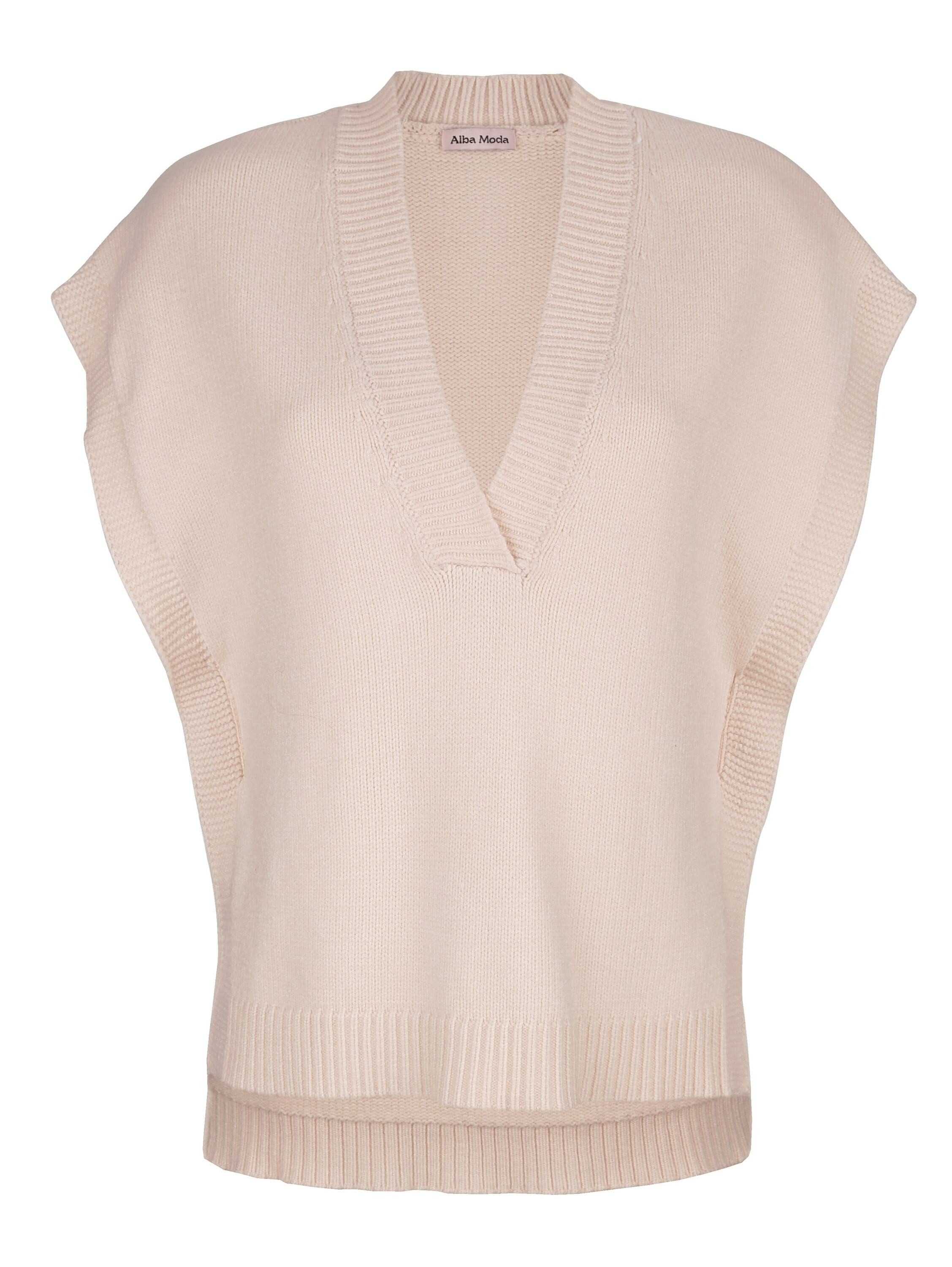 Alba Moda Pullunder Pullunder in lässiger Oversized-Form