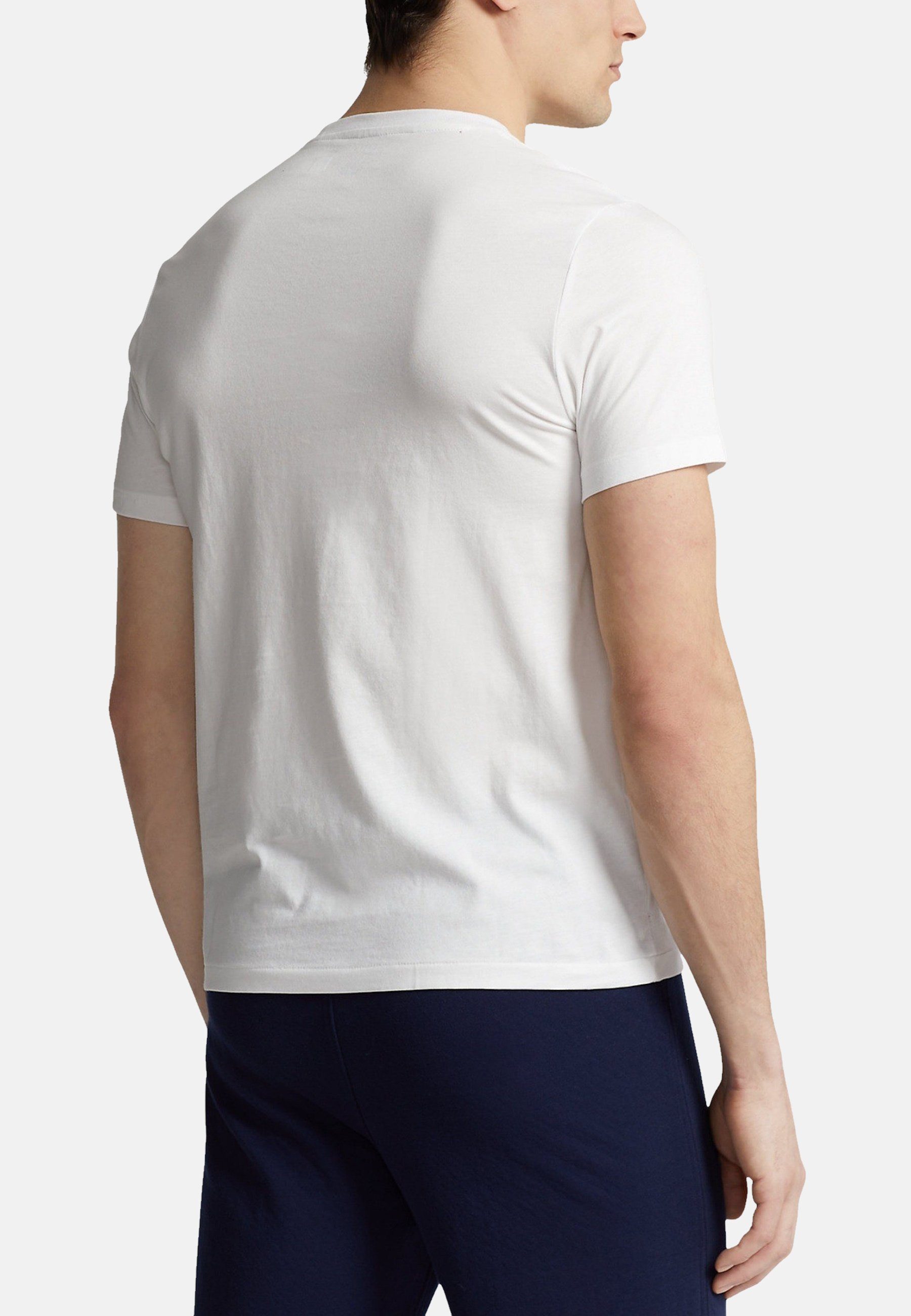 Ralph Lauren Pyjamaoberteil T-Shirt Pyjamashirt mit Rundhalsausschnitt (1-tlg)